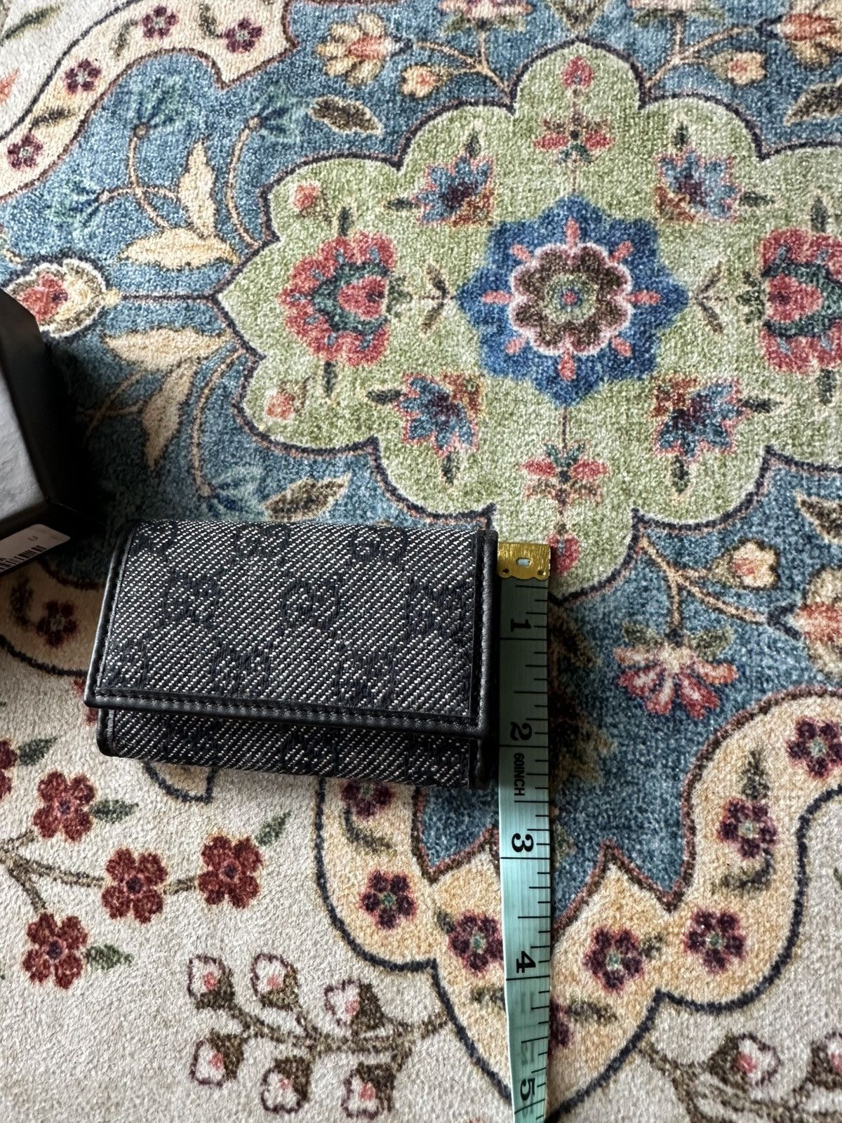 Gucci New Gucci P. Chiavi Keychain Case Denim GG Size ONE SIZE - 14 Thumbnail