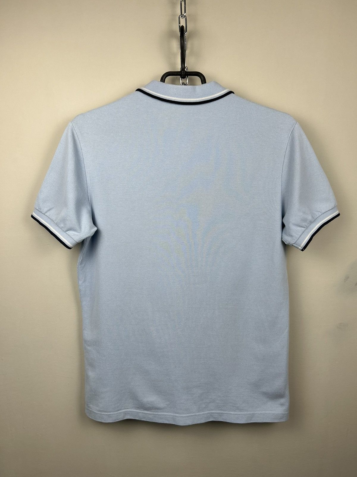 Prada Prada Red Tab Basic Polo T shirt Blue Rare Size US M / EU 48-50 / 2 - 15 Thumbnail