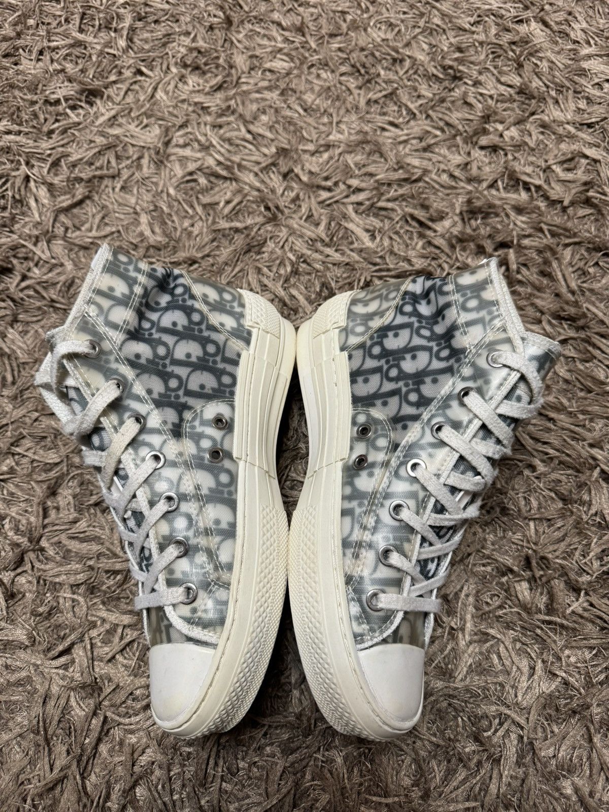 Dior Dior monogram high top sneakers monogram 37 size CD Size US 7 / IT 37 - 5 Thumbnail