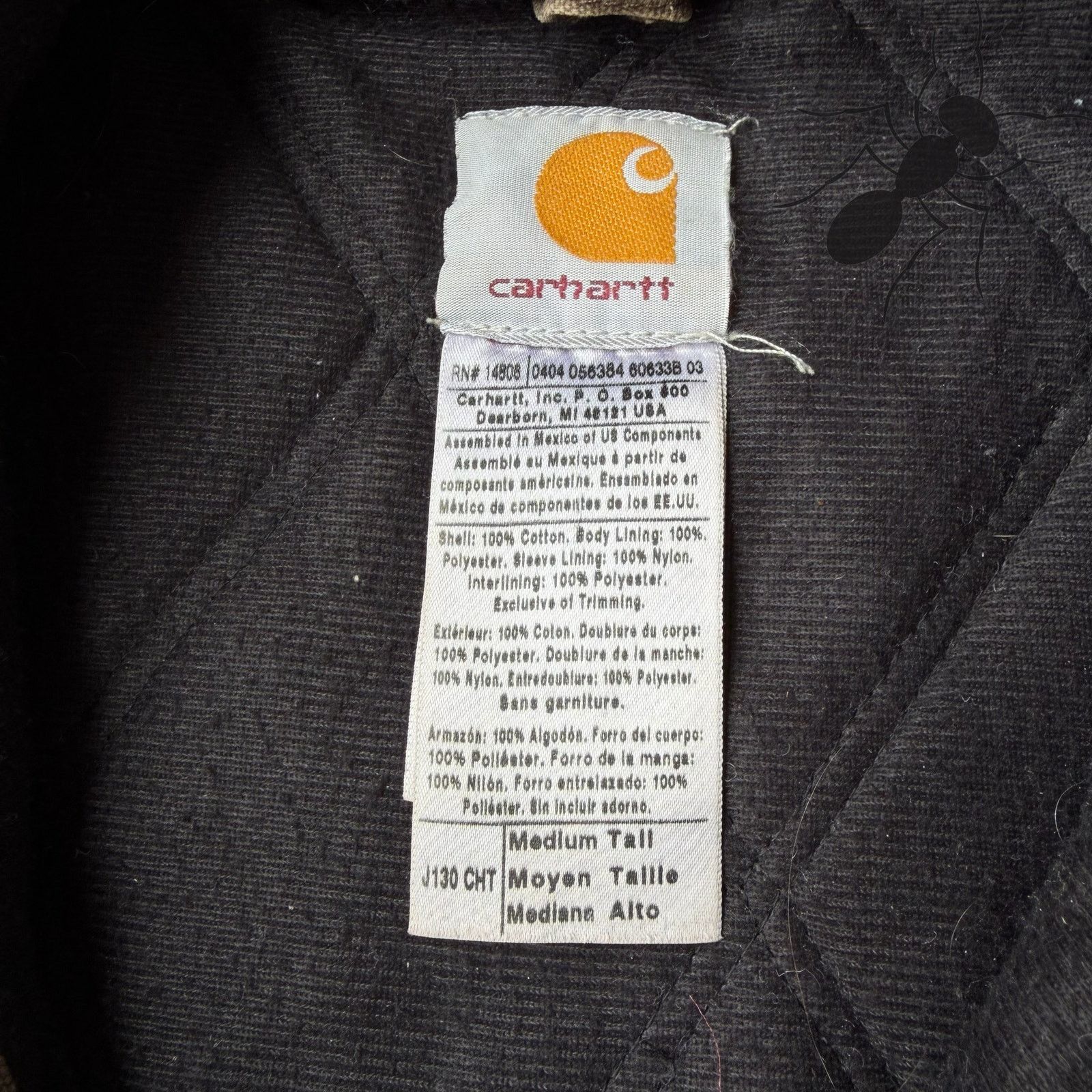 Carhartt × Vintage Carhartt J130 CHT brown hooded work wear jacket Size US M / EU 48-50 / 2 - 7 Thumbnail
