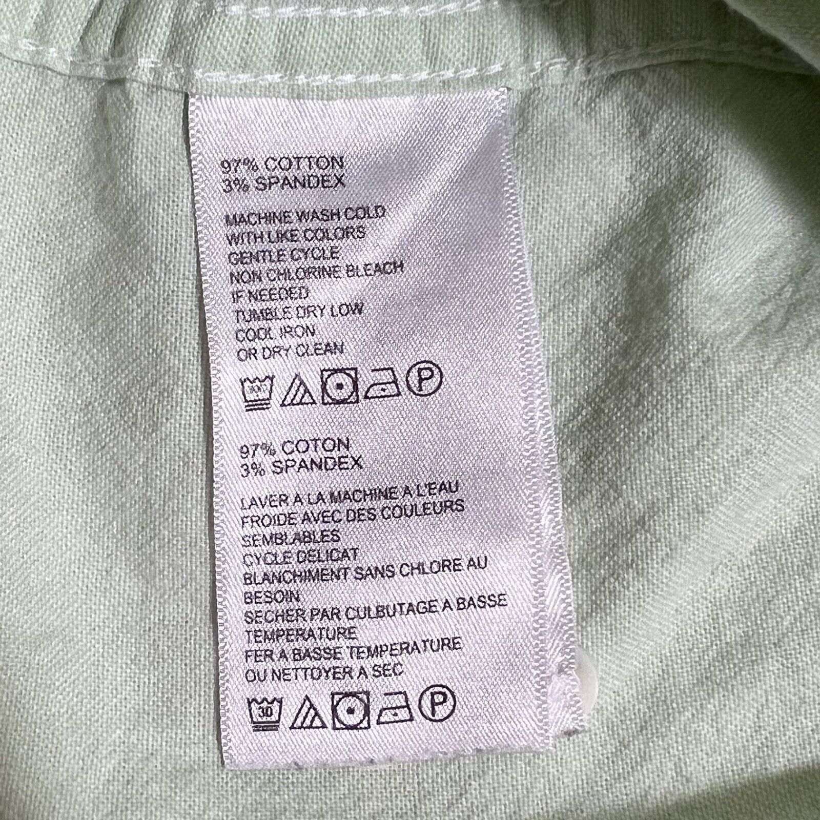 Tommy Bahama Tommy Bahama Button Down Pocket Dress Shirt Light Green Size US XL / EU 56 / 4 - 4 Thumbnail