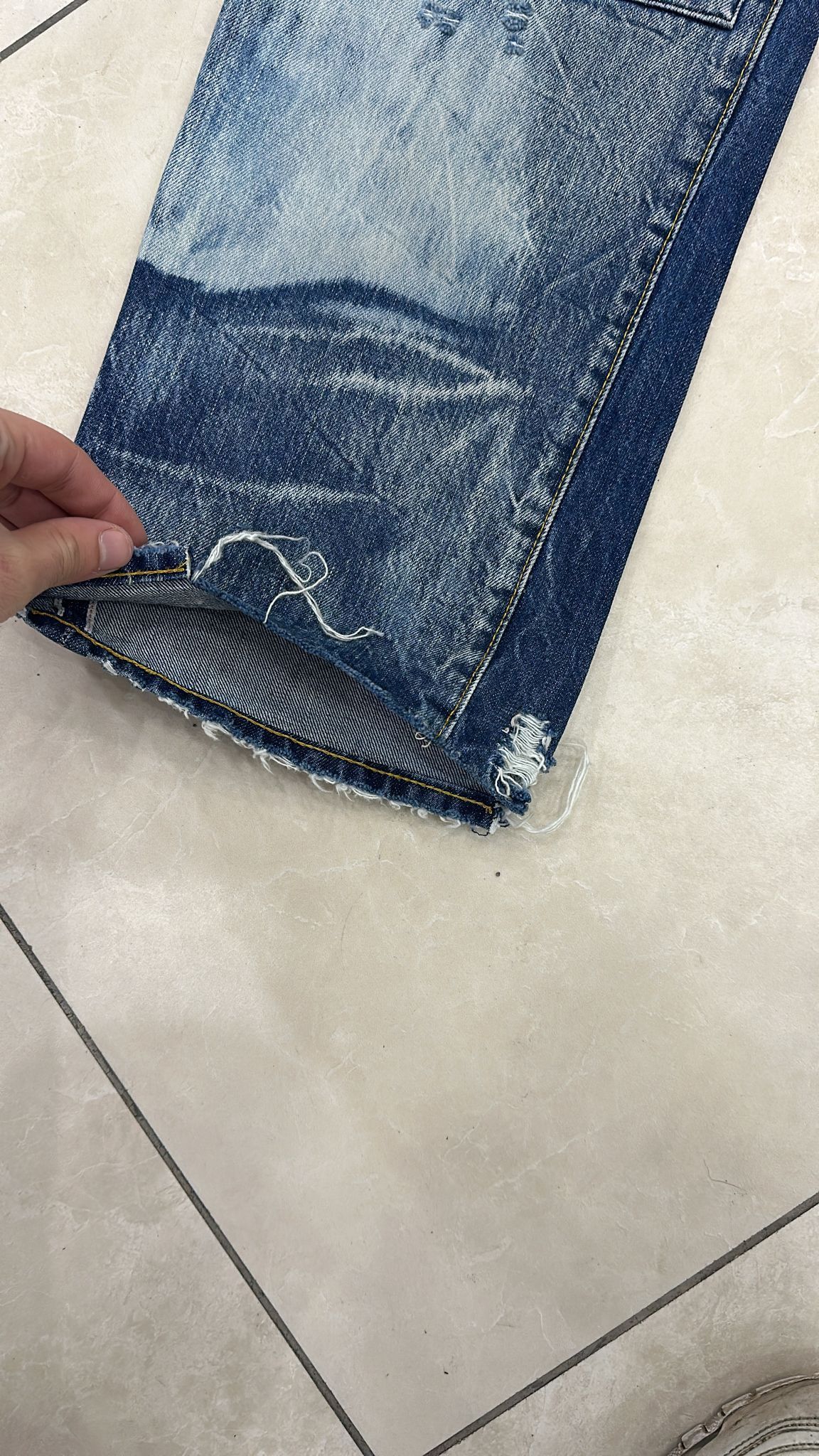 Levi's Vintage Clothing LVC Levi's Vintage Clothing 1947 501XX BigE Selvedge Jeans Size US 34 / EU 50 - 10 Thumbnail