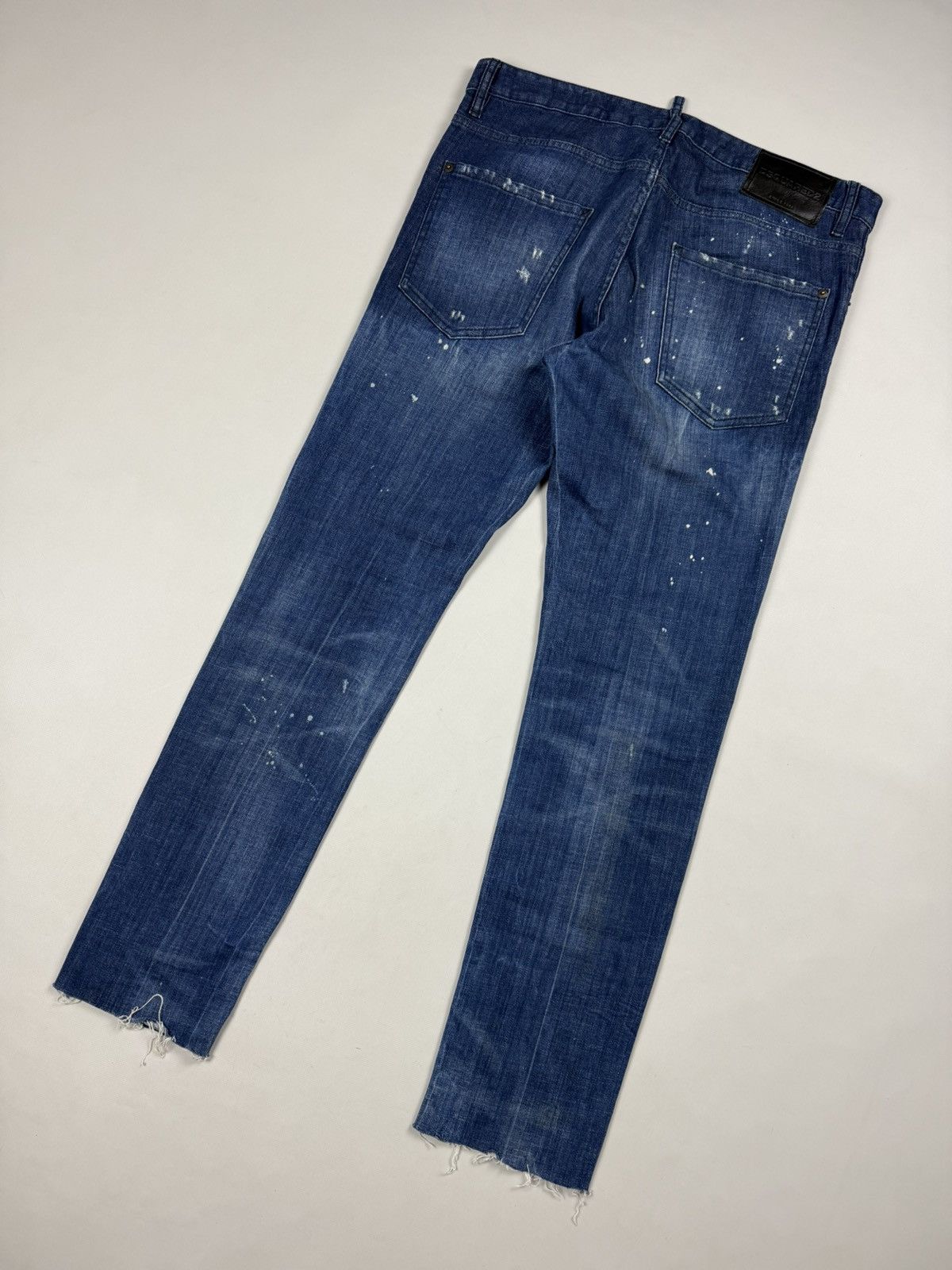 Dsquared2 Dsquared 2 Men’s Skinny Distressed Denim Jeans Size 48 / M Size US 32 / EU 48 - 20 Thumbnail