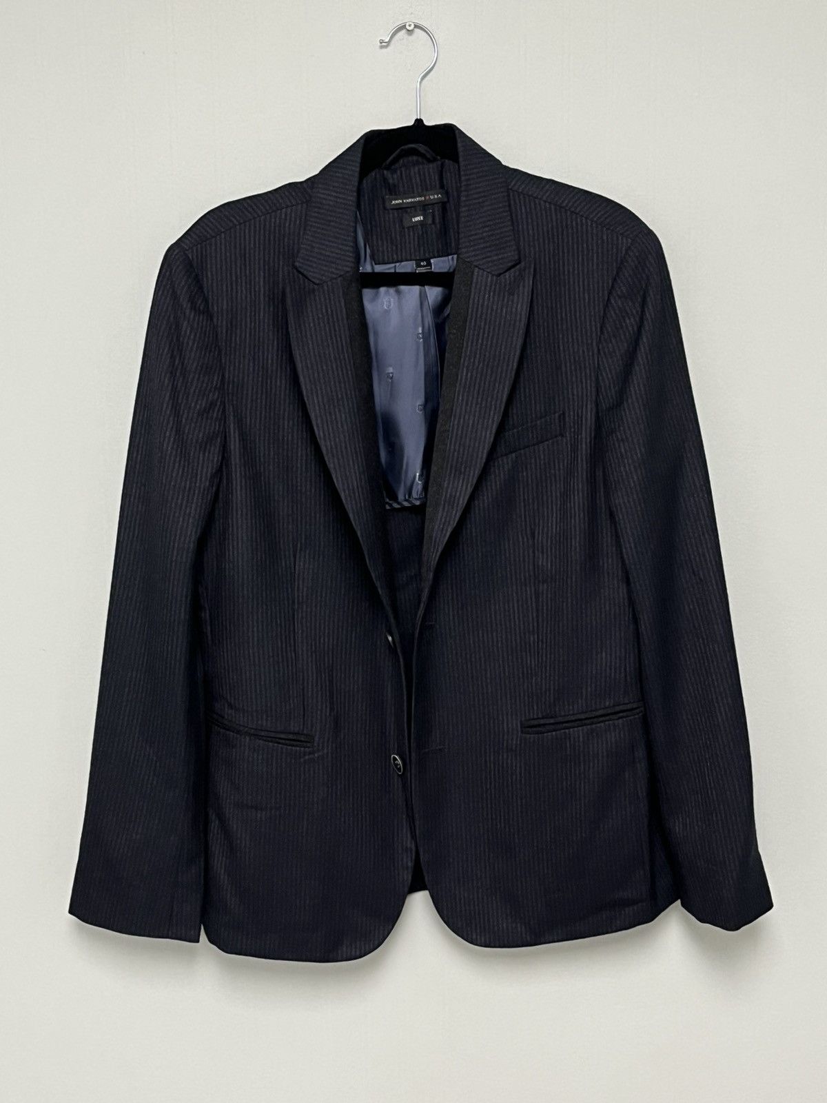 John Varvatos Striped jacket size 40 Size US M / EU 48-50 / 2 - 4 Thumbnail