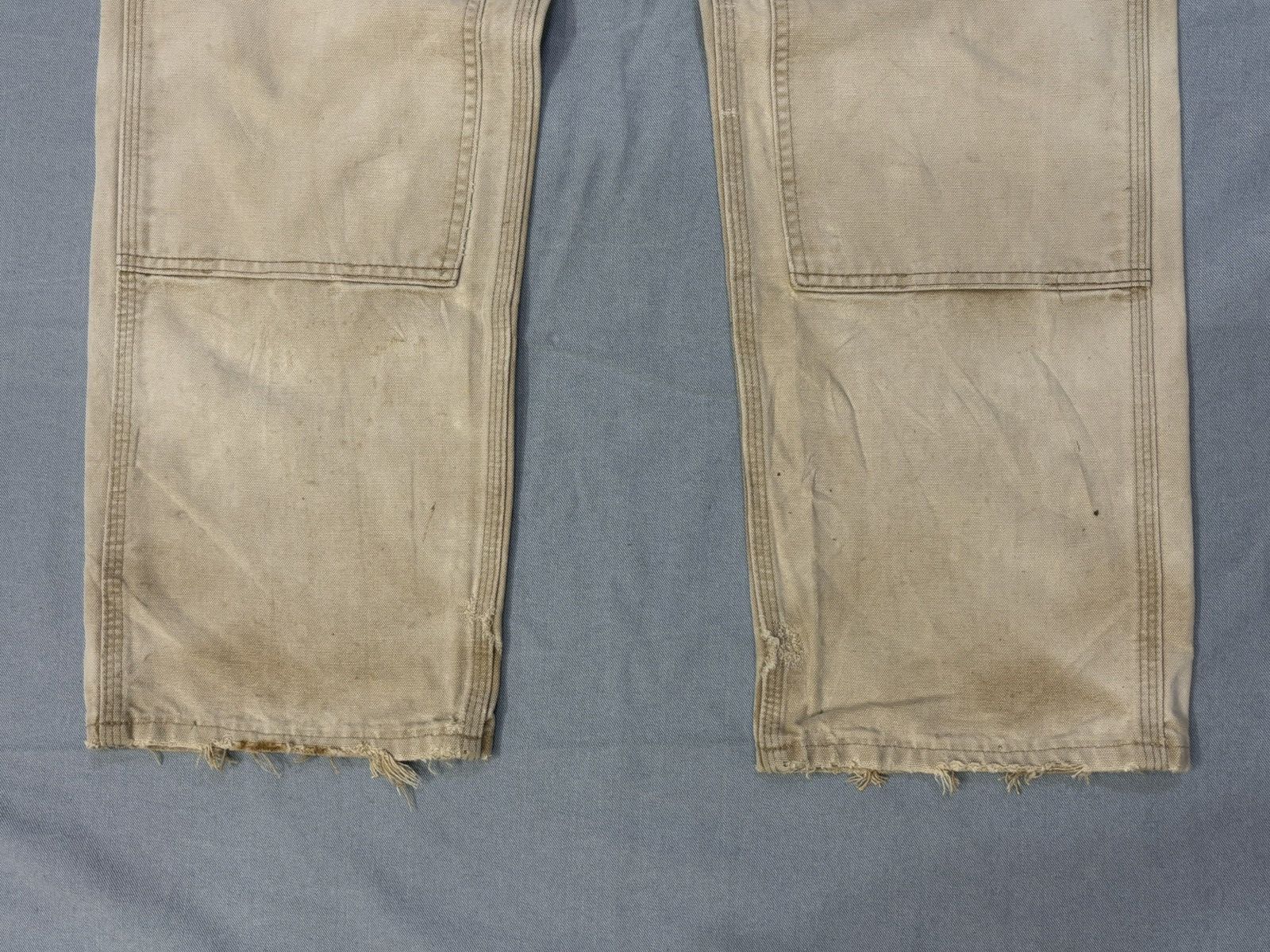 Carhartt Sunfade Carhartt BO1 BRN Double knee denim Size US 32 / EU 48 - 3 Thumbnail