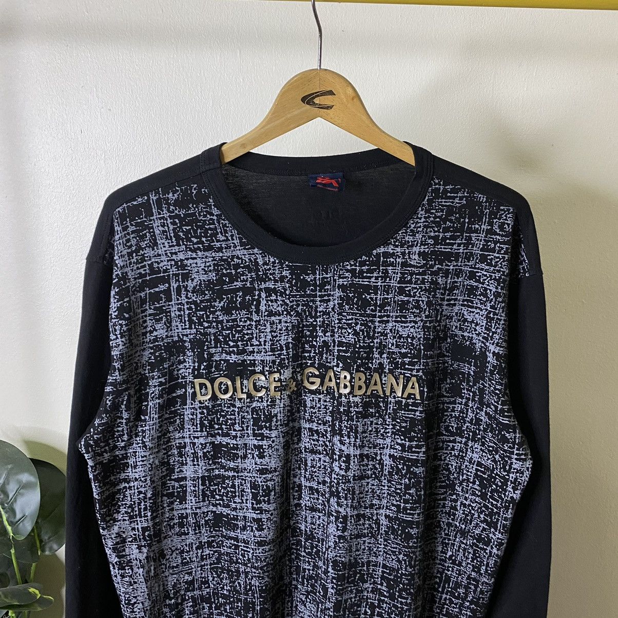 Dolce & Gabbana Dolce & Gabbana Nice Design LS Tee Size US L / EU 52-54 / 3 - 2 Thumbnail