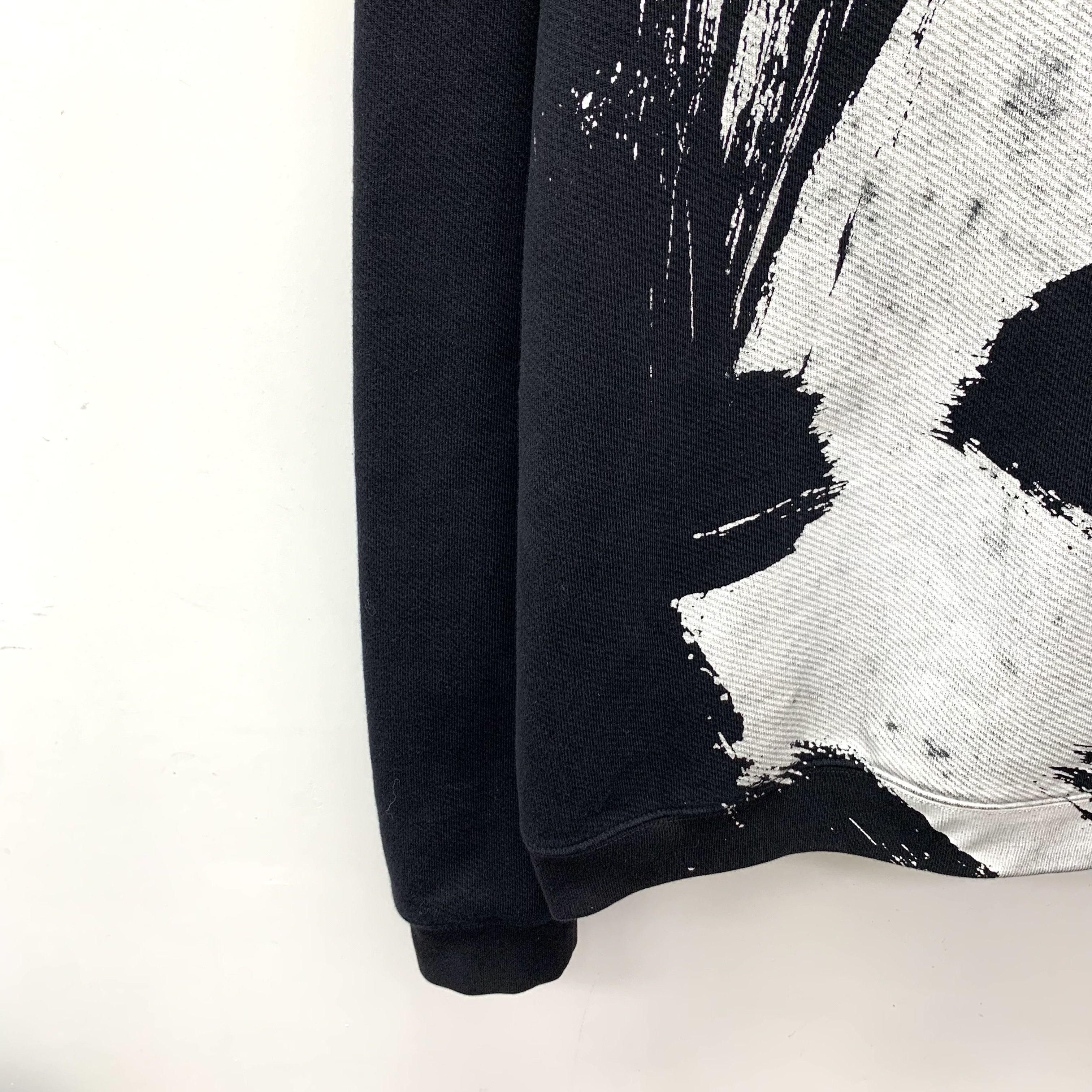Maison Margiela Maison Margiela Ink Letter Print Hoodie Black (S) Size US S / EU 44-46 / 1 - 4 Thumbnail