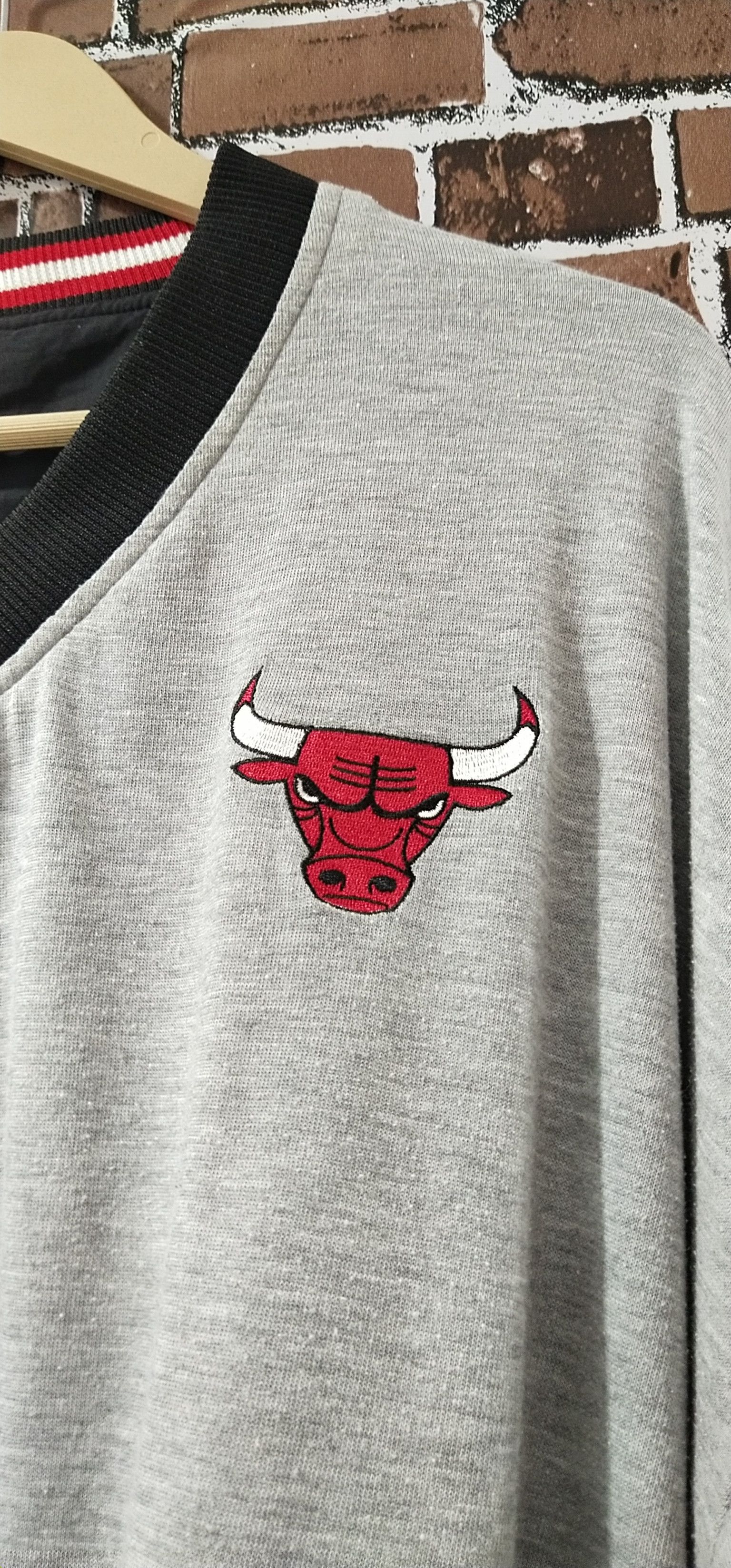 👺Final Drop Rare 2 in 1Sweater Chicago Bulls x Starter