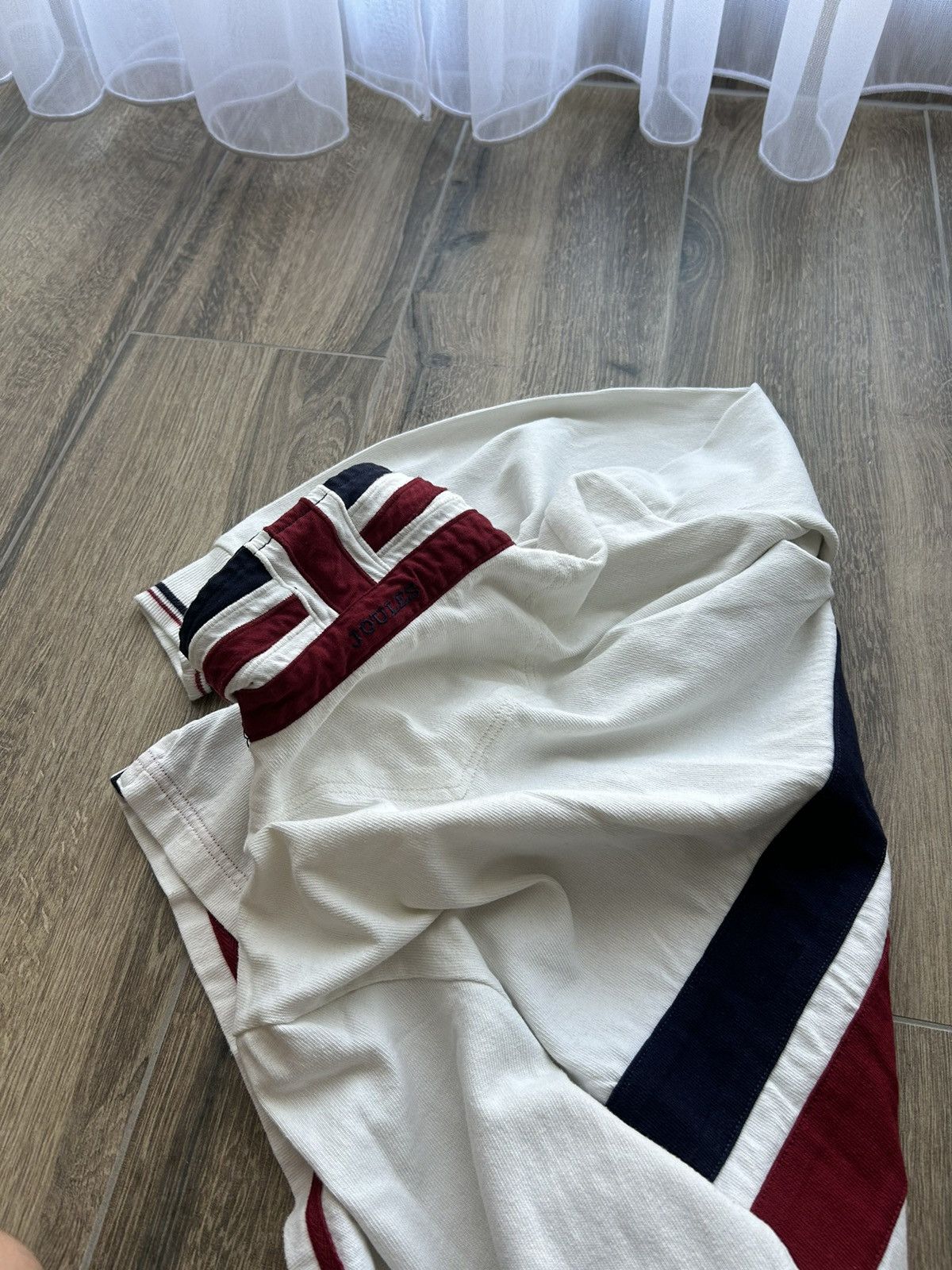 Rugby Ralph Lauren Vintage Joules Great Britain rugby league jersey white Size US L / EU 52-54 / 3 - 3 Thumbnail