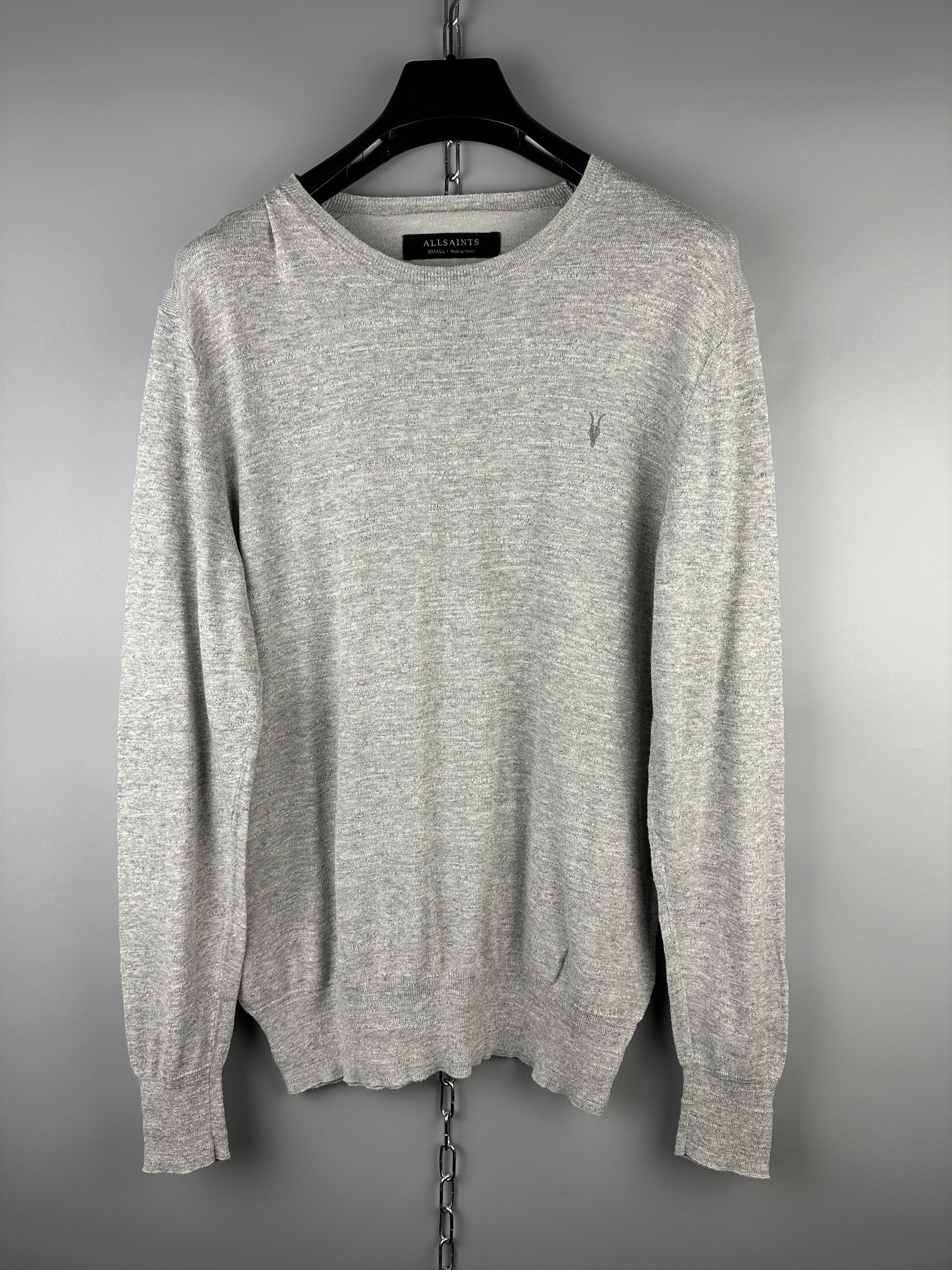 Allsaints × Designer Allsaints Cotton Long Sleeve Rosso Sweater Jumper Size US S / EU 44-46 / 1 - 1 Thumbnail