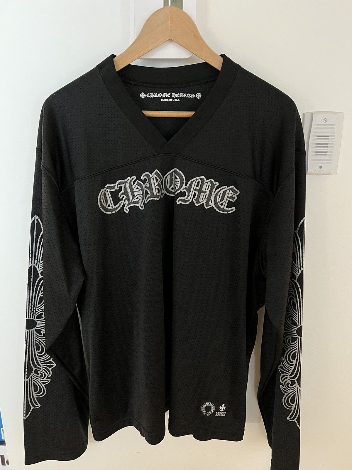 Chrome Hearts Cross Patch Hockey Jersey