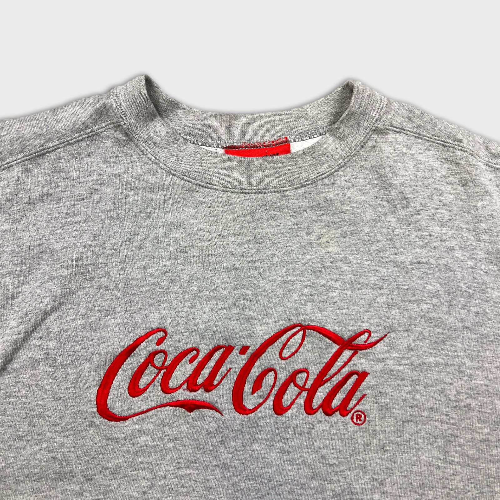 Coca Cola × Vintage Vintage Coca Cola Sweatshirt Large Spell Out Crew Pullover Size US L / EU 52-54 / 3 - 2 Thumbnail