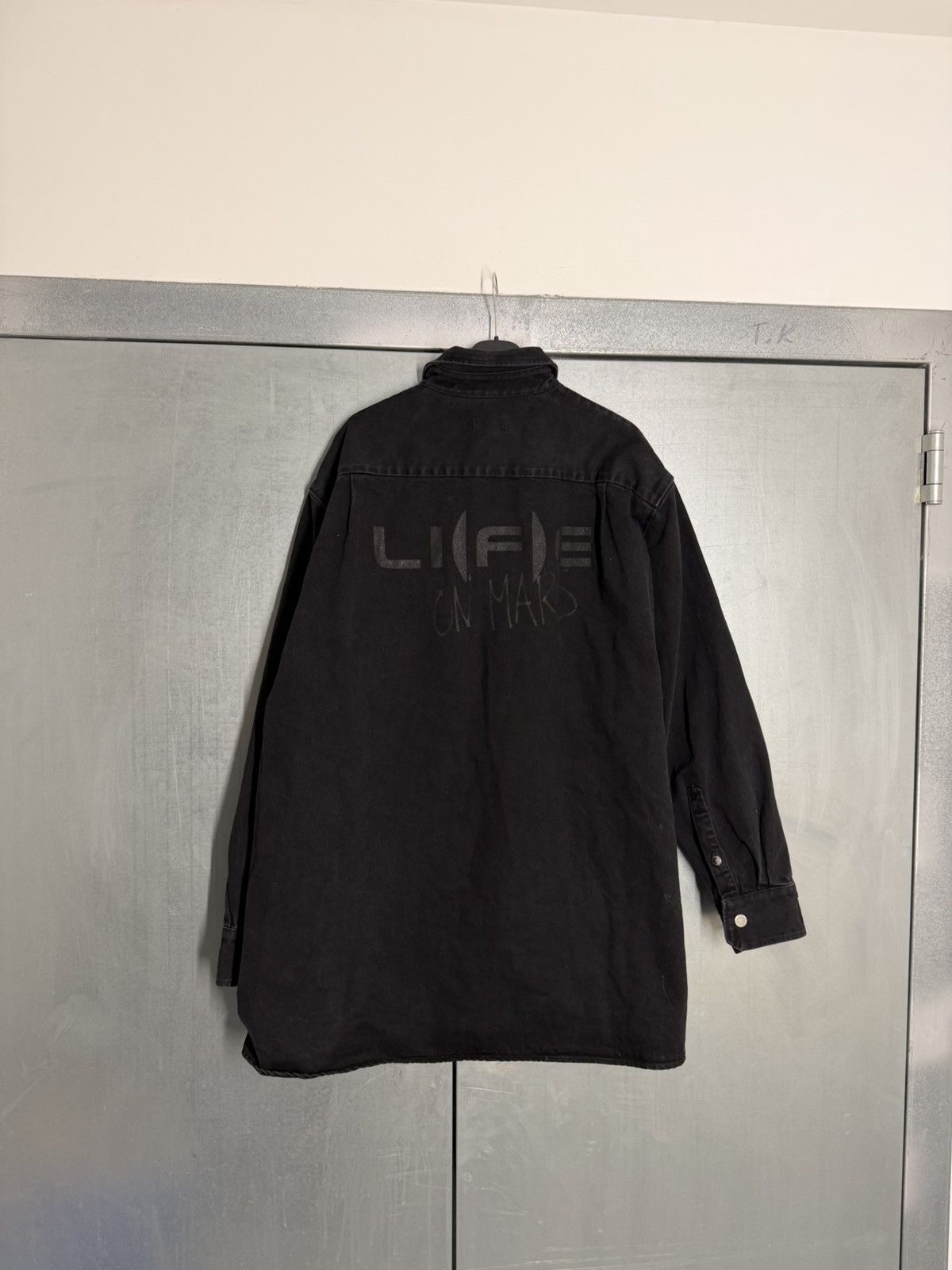 Raf Simons Raf Simons AW20-21 Life On Mars Patch Denim Overshot Size US S / EU 44-46 / 1 - 2 Thumbnail