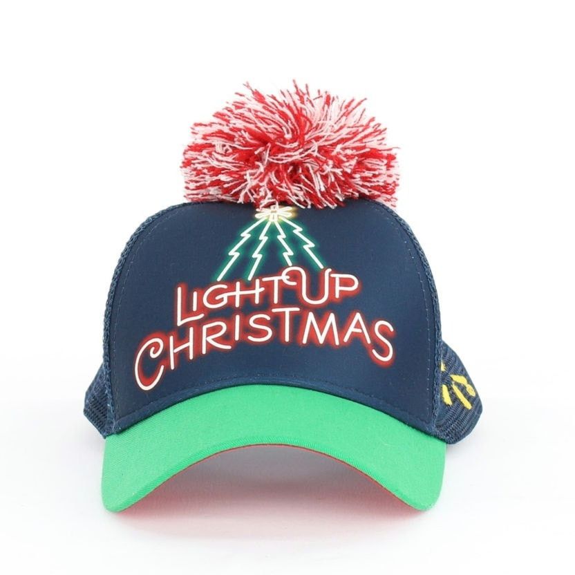 Other Light Up Christmas Baseball Cap Size ONE SIZE - 1 Thumbnail