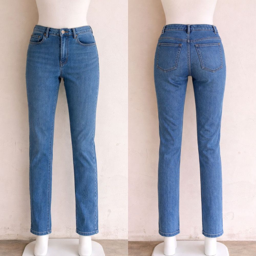 A.P.C. A.P.C. Slim Skinny Denim Jeans – Rue Madame Button Size 28" / US 6 / IT 42 - 5 Thumbnail