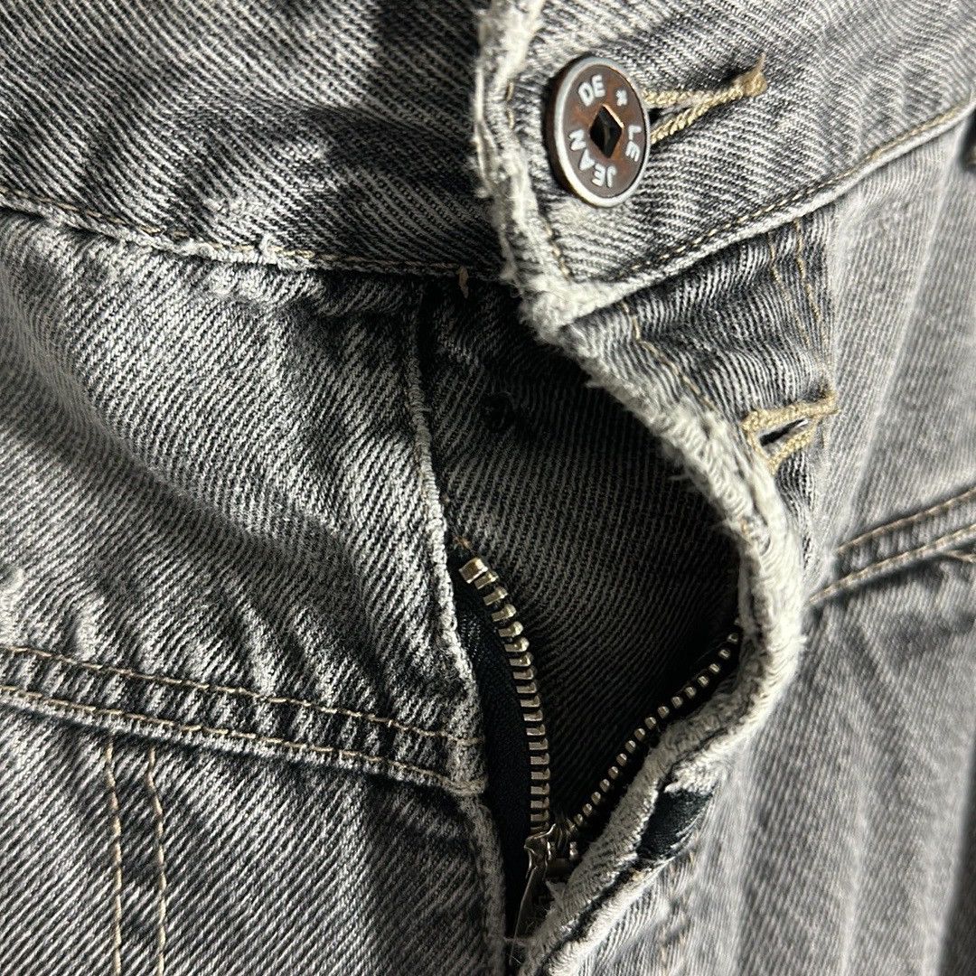 Marithe + Francois Girbaud Marithé + François Girbaud Men's distressed baggy jeans 38m Size US 38 / EU 54 - 4 Thumbnail