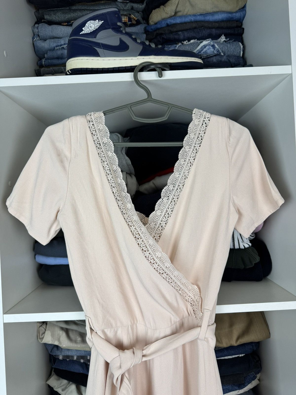 Sezane Sezane Combinaison Louis Jumpsuit Nude Size 34 Size 25" / US 0 / IT 36 - 4 Thumbnail