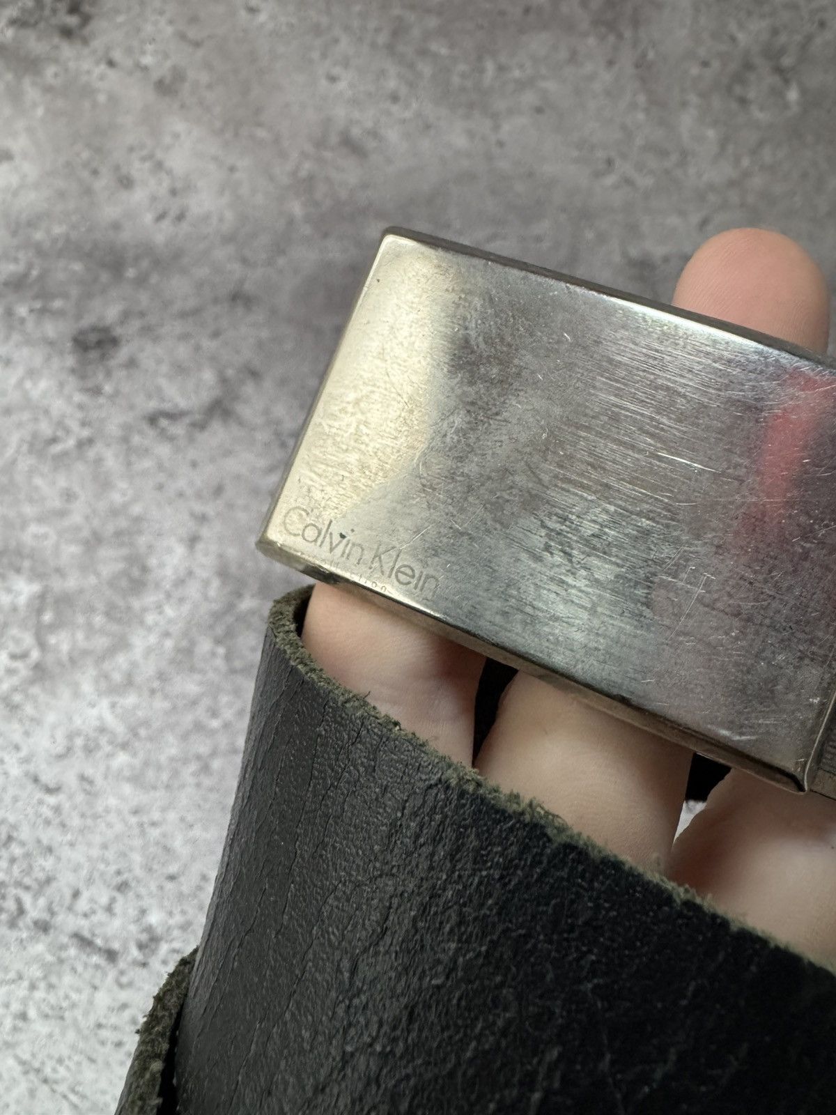 Calvin Klein × Vintage Calvin Klein Belt Vintage Size ONE SIZE - 3 Thumbnail