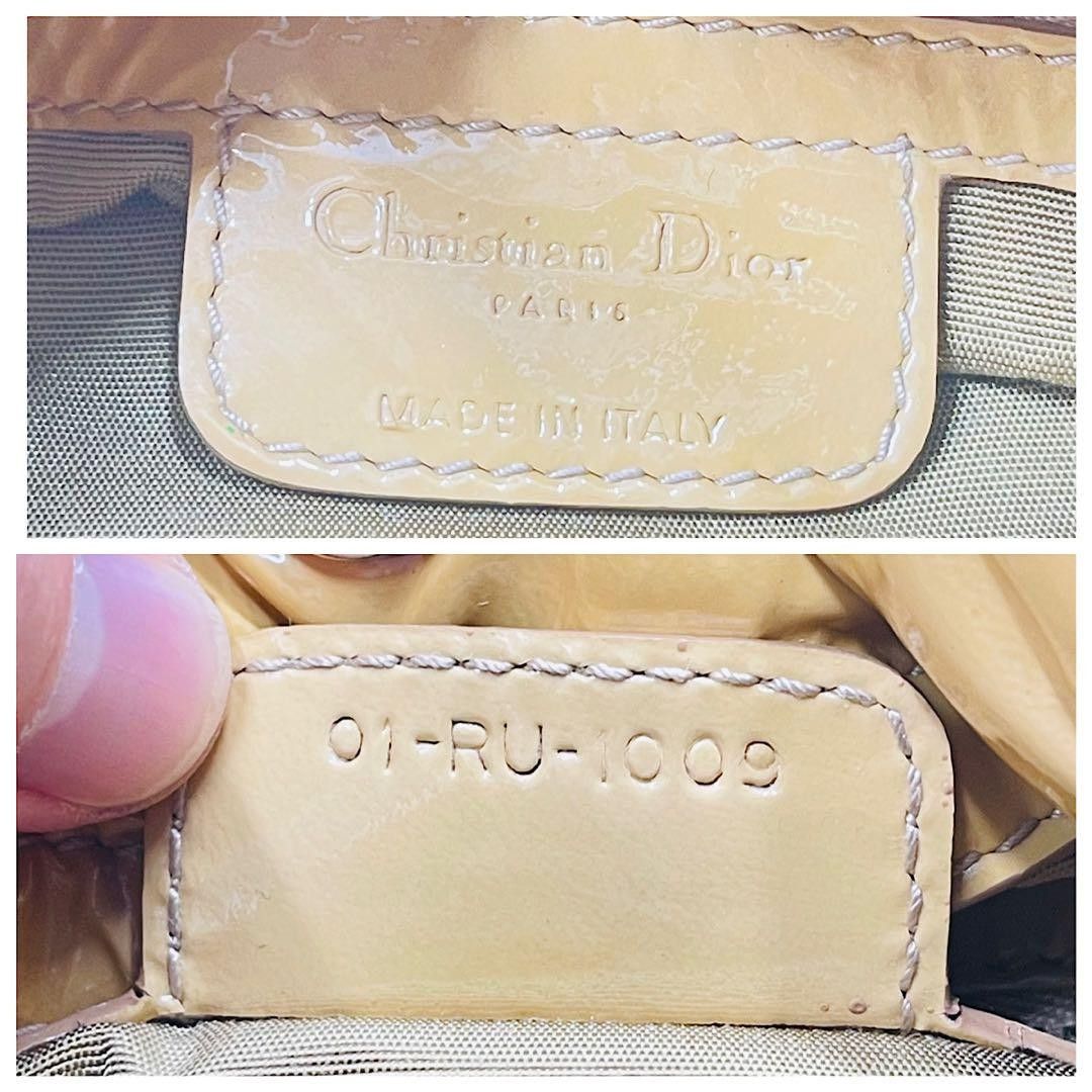 Dior Dior - Charm Cannage Tote Shoulder Bag Leather Gold Size ONE SIZE - 9 Thumbnail