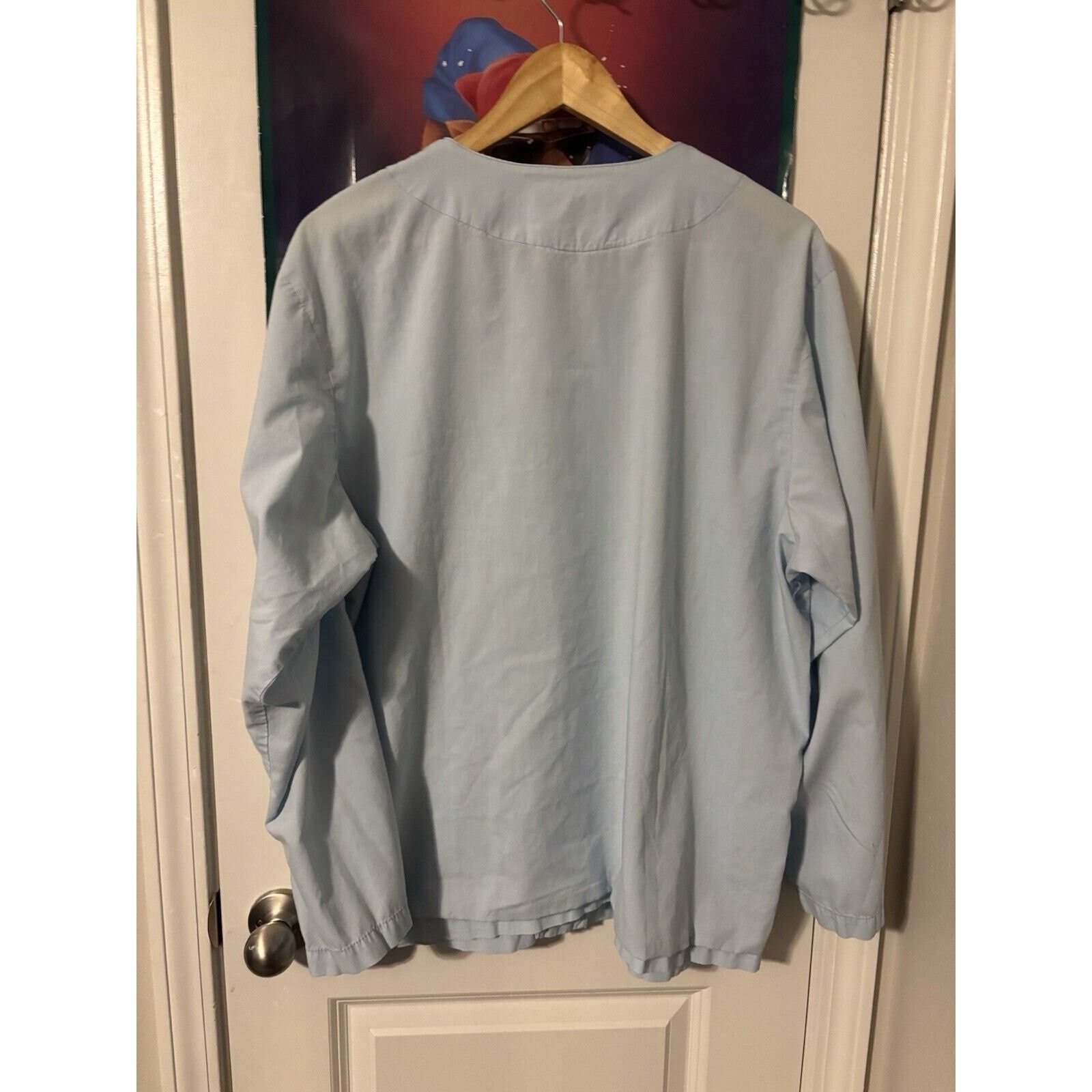 Other Vintage 70s Ireland Kentucky Hospital Button up blue mens L Size US L / EU 52-54 / 3 - 2 Thumbnail