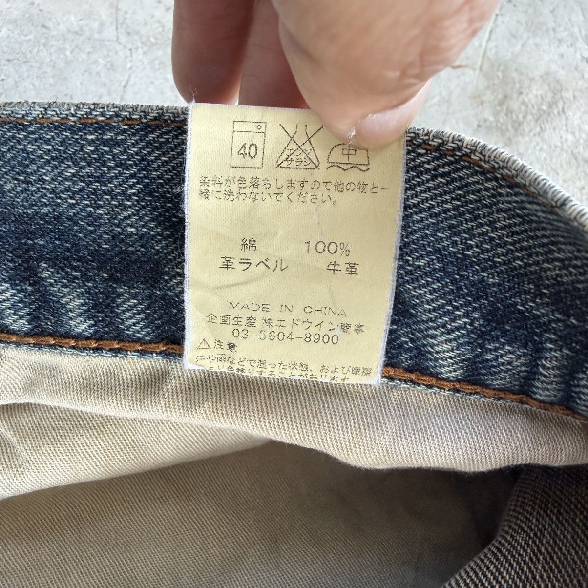 Lee W30x29.5 Vintage Lee Flare Faded Ripped Denim Jean Pants Size US 31 - 13 Thumbnail