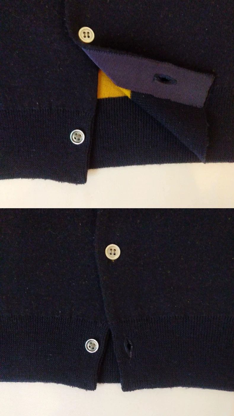 Comme des Garcons Comme Des Garcons Colour matching blouse cardigan sweater Size XS / US 0-2 / IT 36-38 - 7 Thumbnail