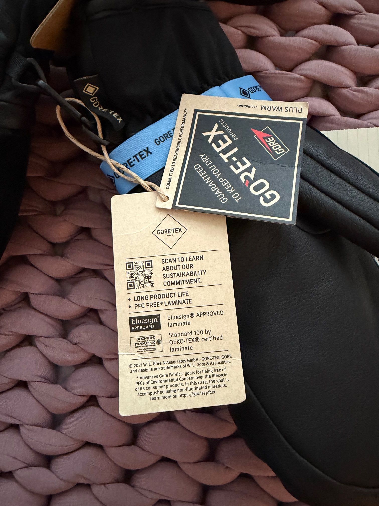 Burton Burton Gondy GORE-TEX Leather Mittens - Size Large Size ONE SIZE - 5 Thumbnail