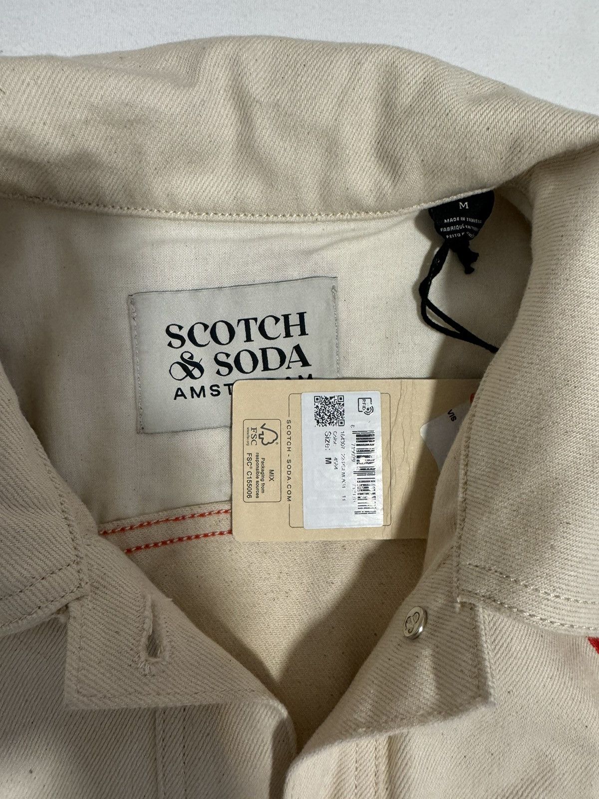 Scotch & Soda ELVIS DENIM JACKET Size M / US 6-8 / IT 42-44 - 3 Thumbnail