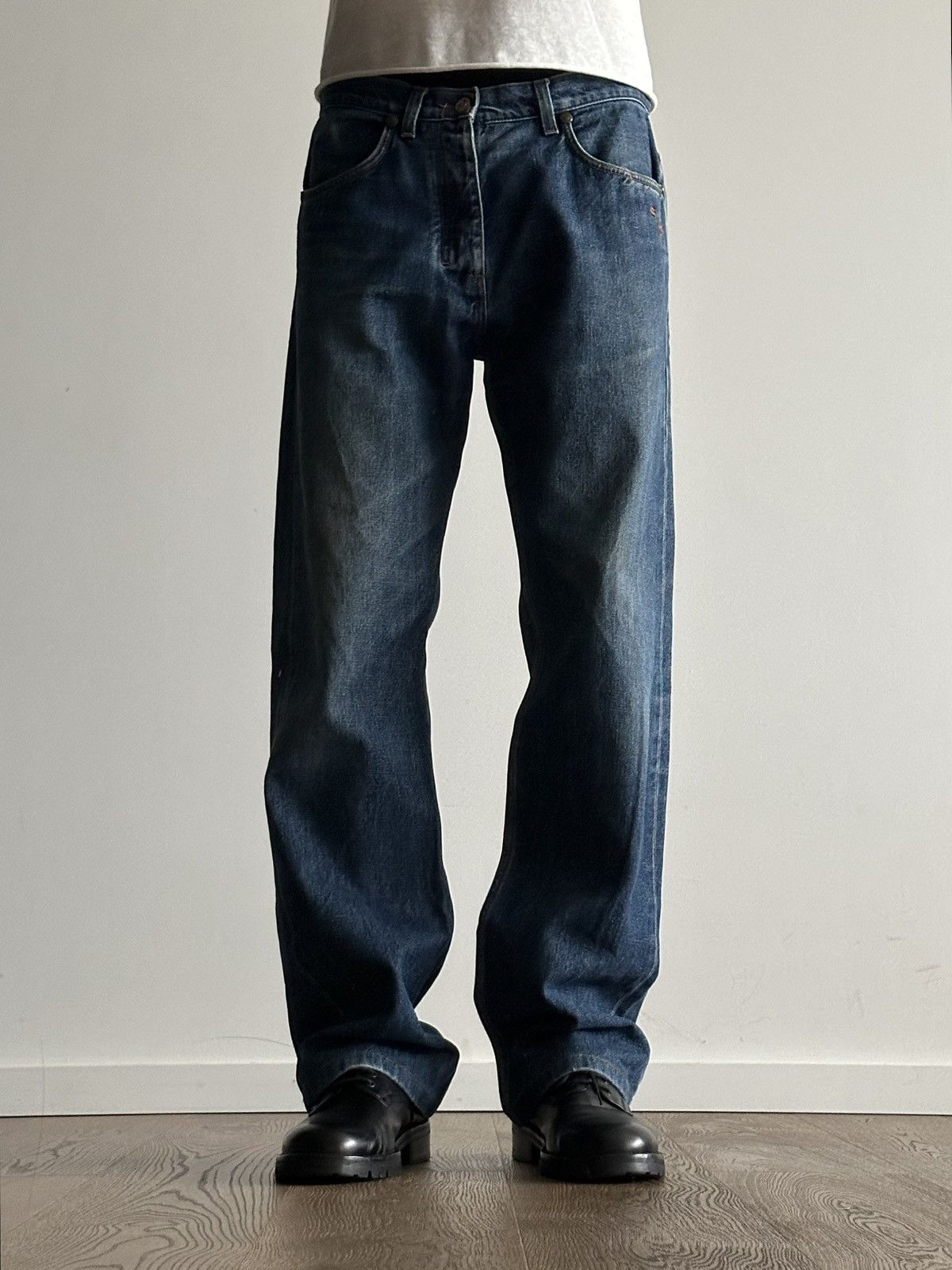 Yves Saint Laurent YSL by Stefano Pilati Denim Jeans Size US 32 / EU 48 - 1 Thumbnail