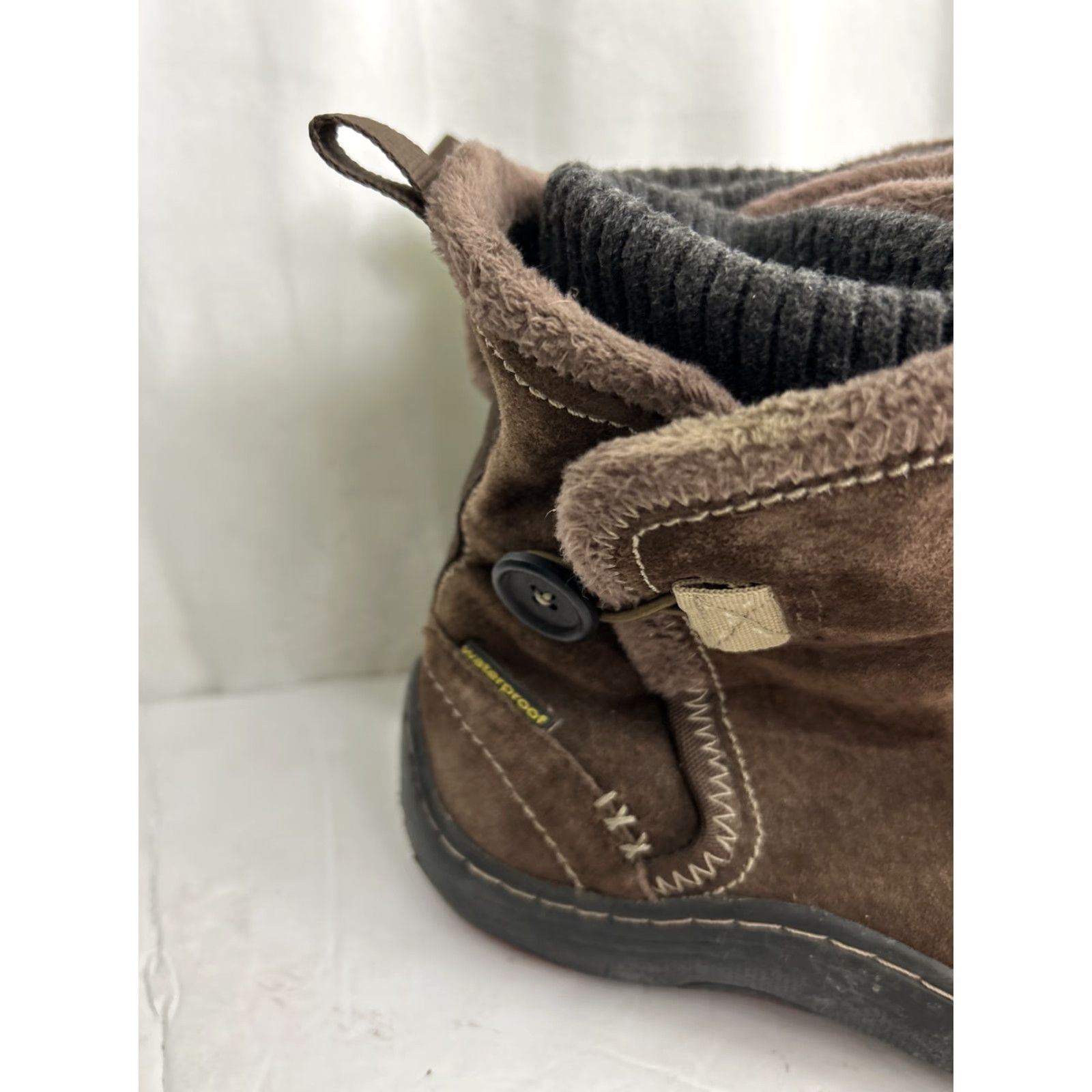 Clarks Privo by Clarks Boots Womens 5.5M Winter Ankle Button Leather Brown 37699 Size US 6 / IT 36 - 3 Thumbnail