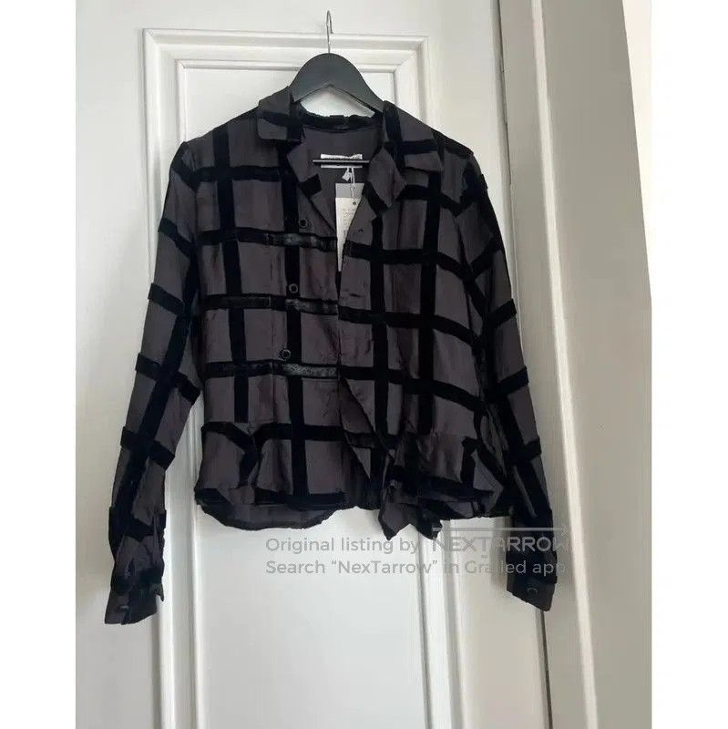 Comme des Garcons Comme des Garçons Black Polyester Women's Cardigan . Size S / US 4 / IT 40 - 1 Thumbnail