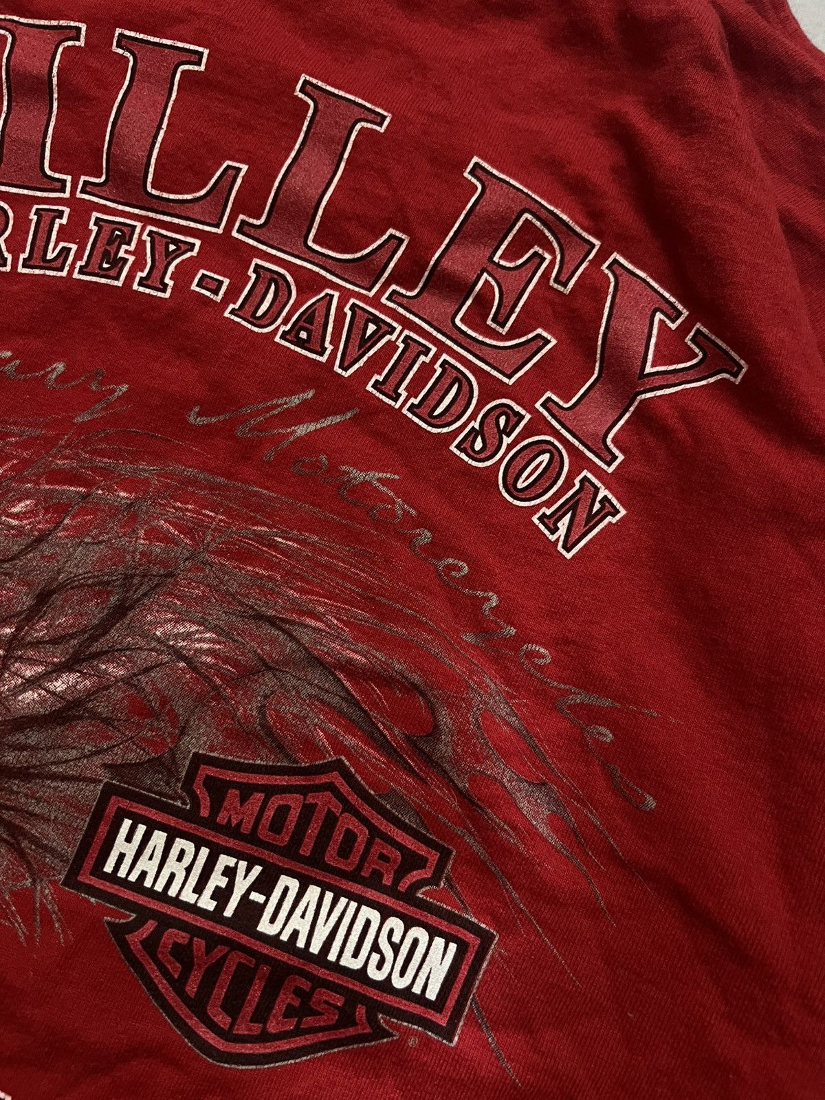 Harley Davidson Rare Vintage Harley Davidson T-Shirt 2006-2007 Red Size L Size US L / EU 52-54 / 3 - 5 Thumbnail