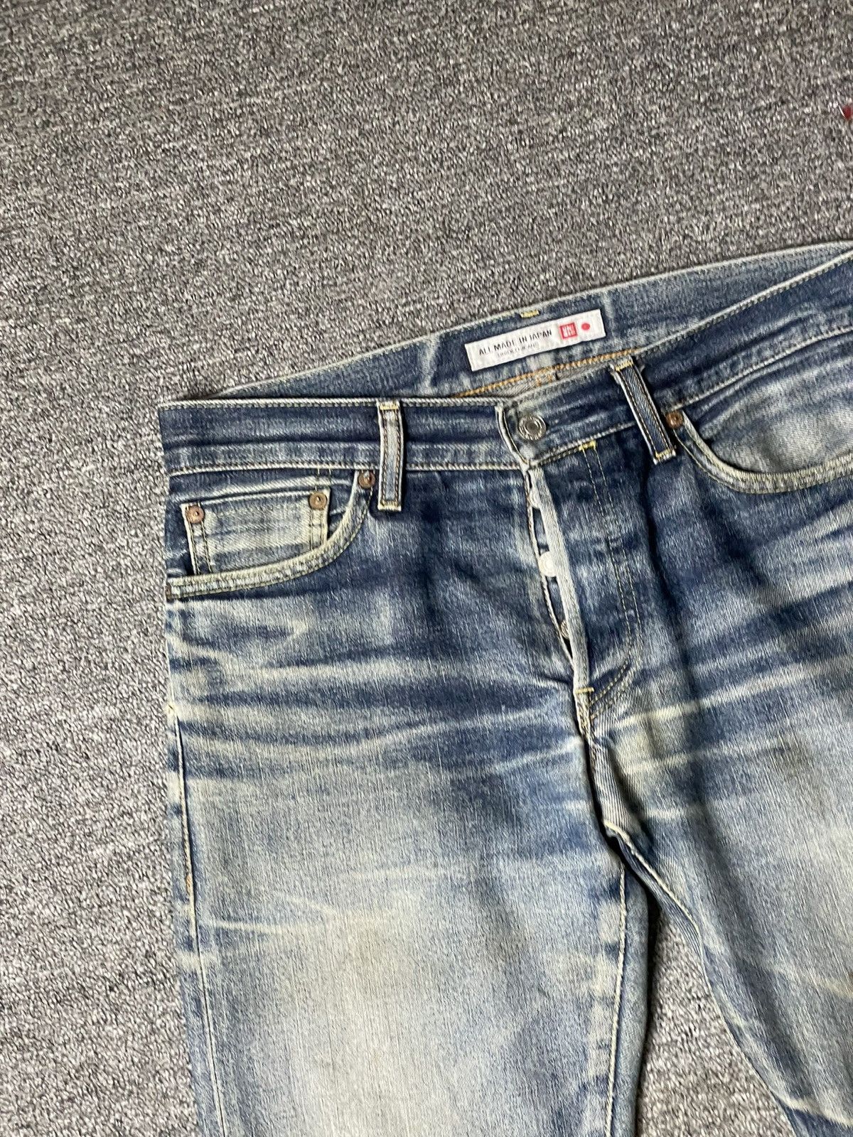 Japanese Brand × Uniqlo UNIQLO Distressed Denim Ripped Jeans (93) Size US 32 / EU 48 - 6 Thumbnail