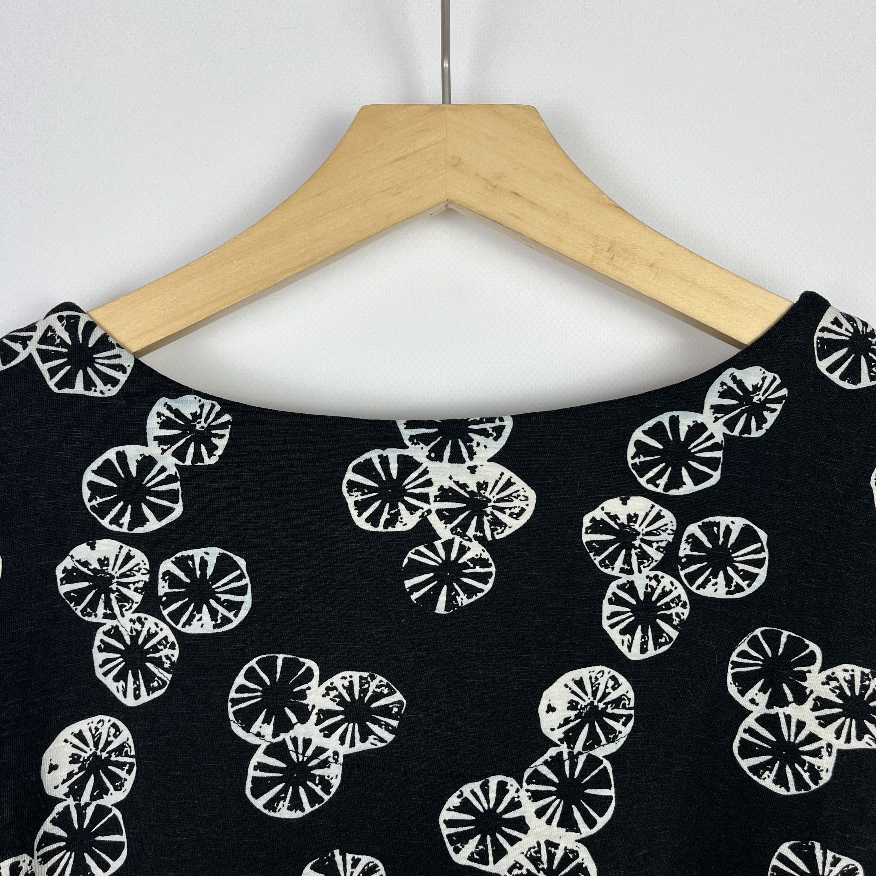 Gudrun Sjoden Ladies Gudrun Sjoden Corallo Pattern 3/4 Sleeve Tunic Blouse Size XL / US 12-14 / IT 48-50 - 20 Thumbnail
