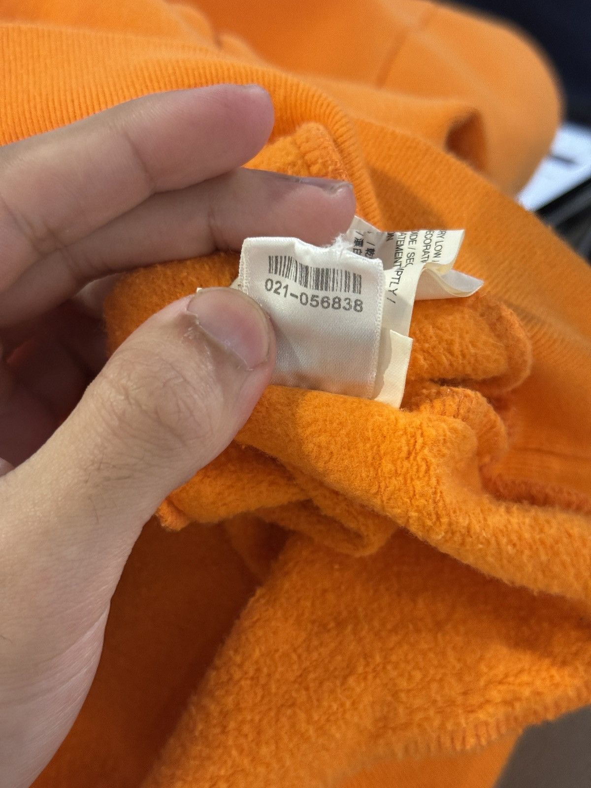 Chrome Hearts × Off-White Chrome Hearts Off-White Hoodie Orange - Like New Size US S / EU 44-46 / 1 - 11 Thumbnail