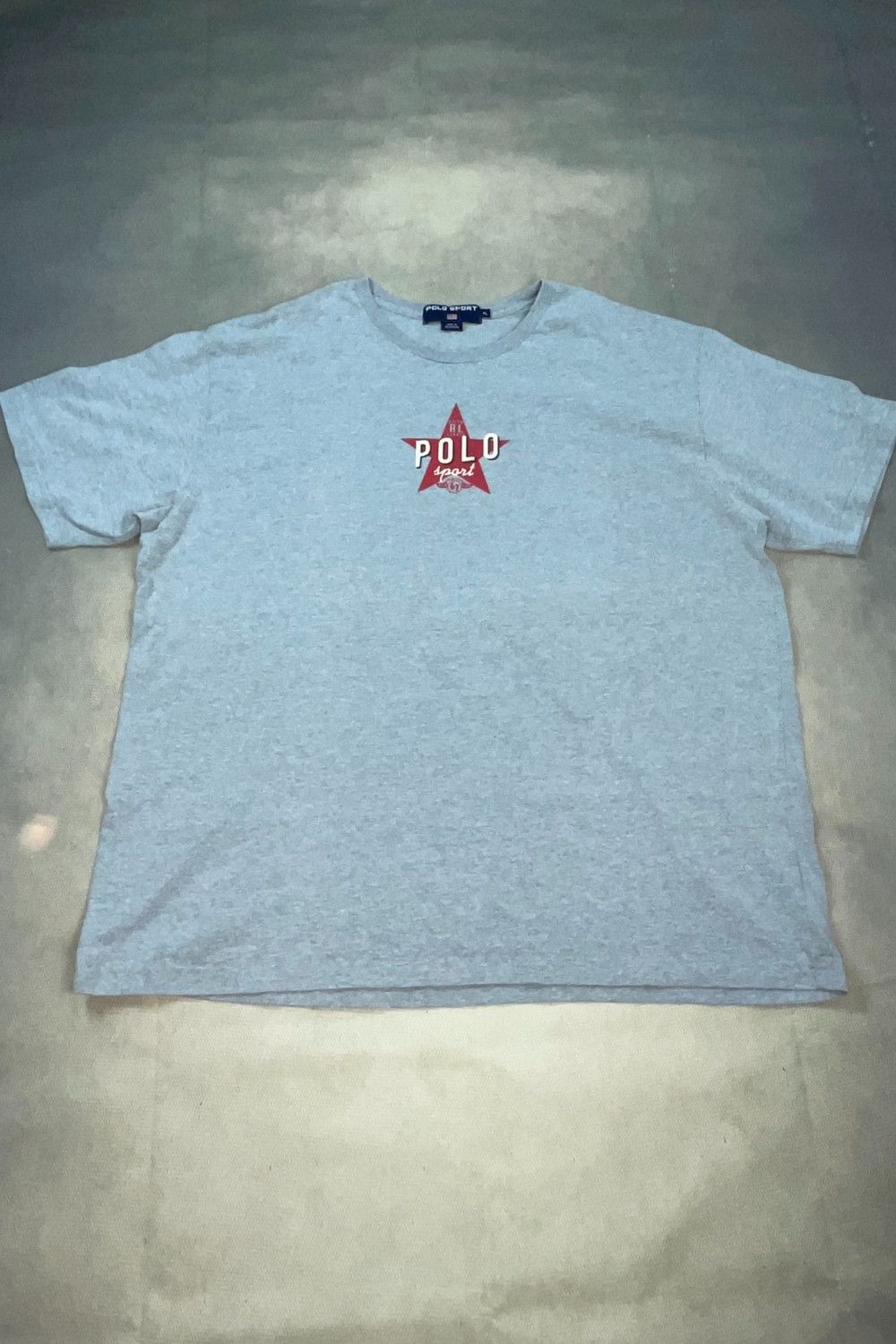 Polo Ralph Lauren × Ralph Lauren Sport × Vintage OG 90s Polo Sport Ralph Lauren “POLO 67” Star Tee | XL Size US XL / EU 56 / 4 - 1 Thumbnail