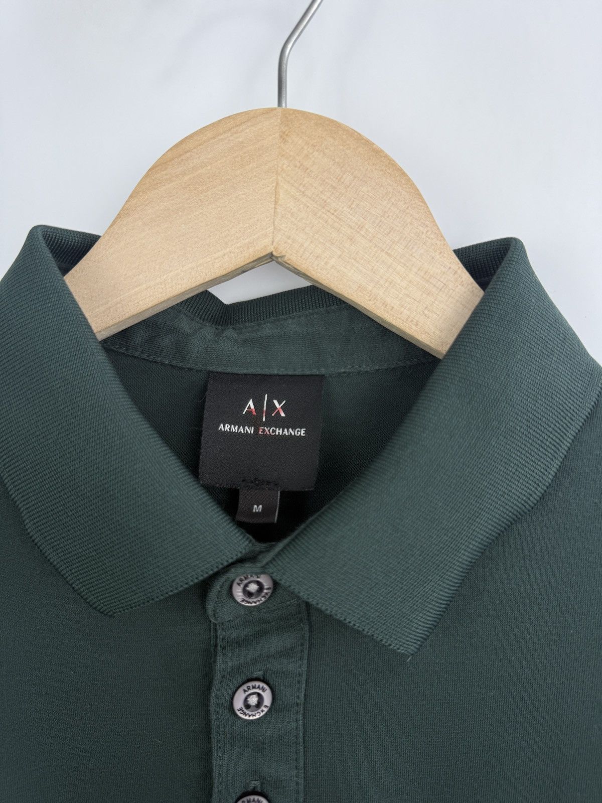 Armani Exchange 🇮🇹 Armani Exchange Luxury Milano New York Polo T-Shirt Rare Size US M / EU 48-50 / 2 - 7 Thumbnail