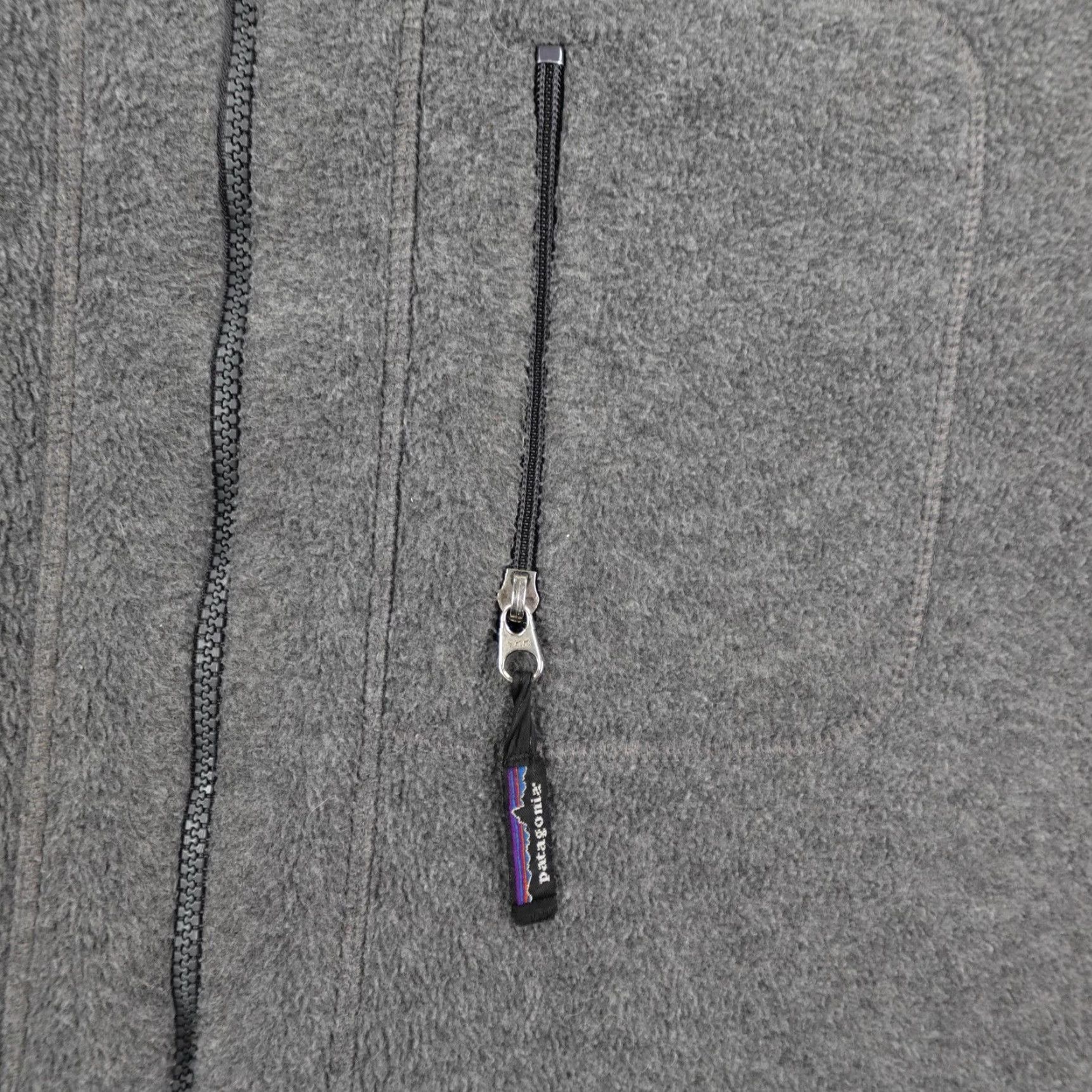 Patagonia VINTAGE Patagonia Jacket Mens 2XL Gray Synchilla Fleece Full Zip Made USA 90s Size US XXL / EU 58 / 5 - 3 Thumbnail