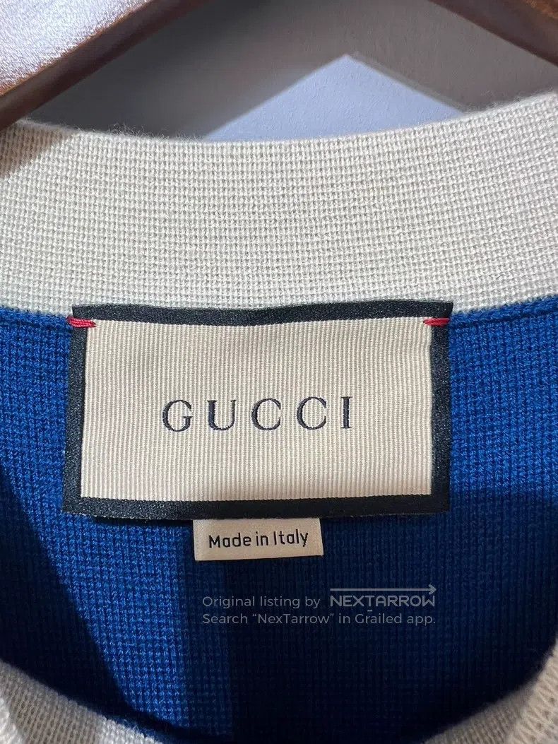 Gucci Gucci Double G blue and white colour-matched dress Size XL / US 12-14 / IT 48-50 - 4 Thumbnail