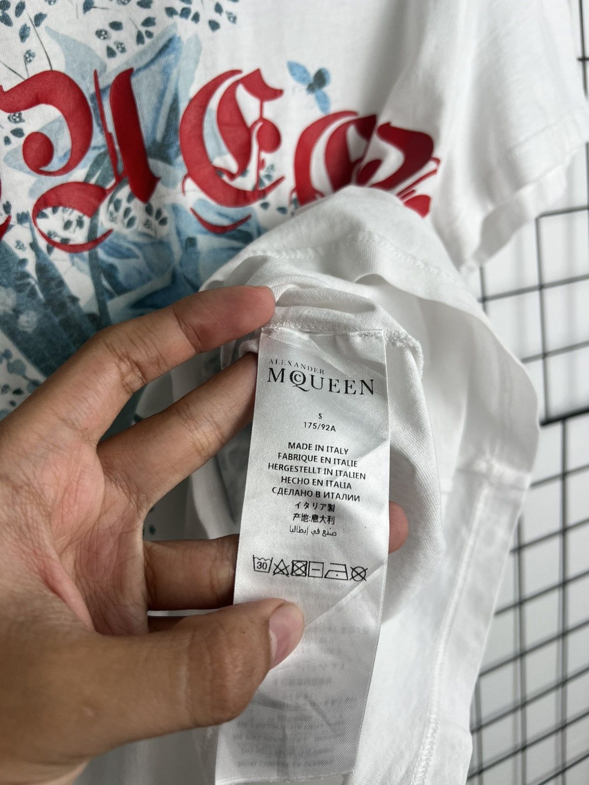 Alexander McQueen Alexander Mc Queen Skull Floral Tee Size US M / EU 48-50 / 2 - 4 Thumbnail