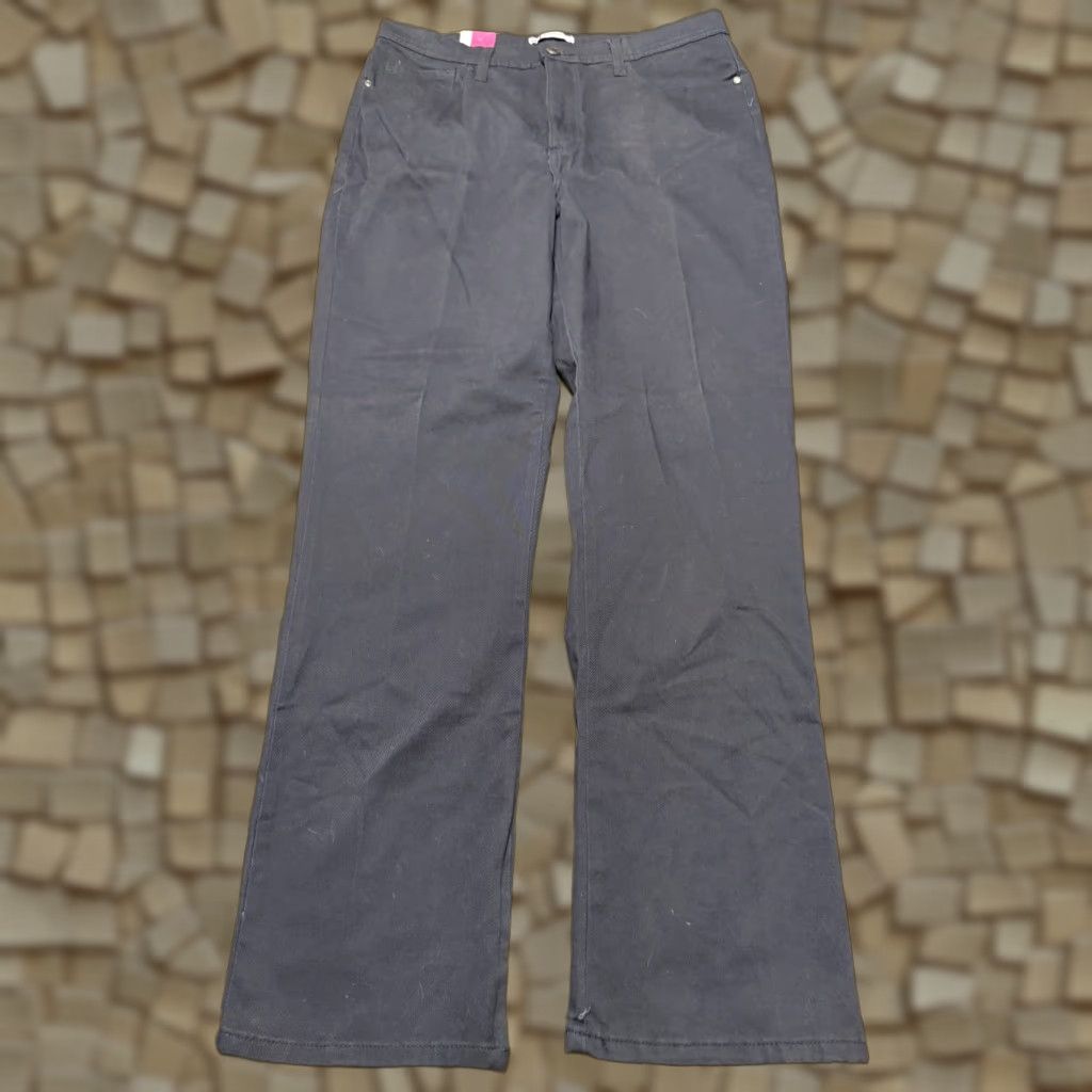 Lee Lee Jeans Women's Jeans, 16 Medium, Gray, Classic Fit, 30in Inseam, 5-Pocket Denim, Regular Size, NWT, Lee Classic Fit, Cotton Blend, Vintage: No, NWT Size 24" / US 00 / IT 34 - 1 Thumbnail