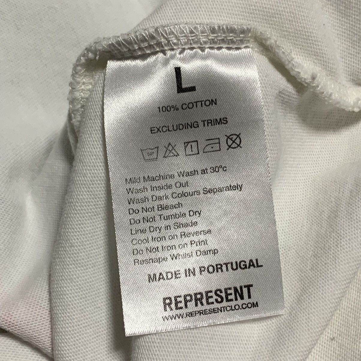 Represent Clo. Represent Large Yacht Club Flat White Tee Size US L / EU 52-54 / 3 - 8 Thumbnail