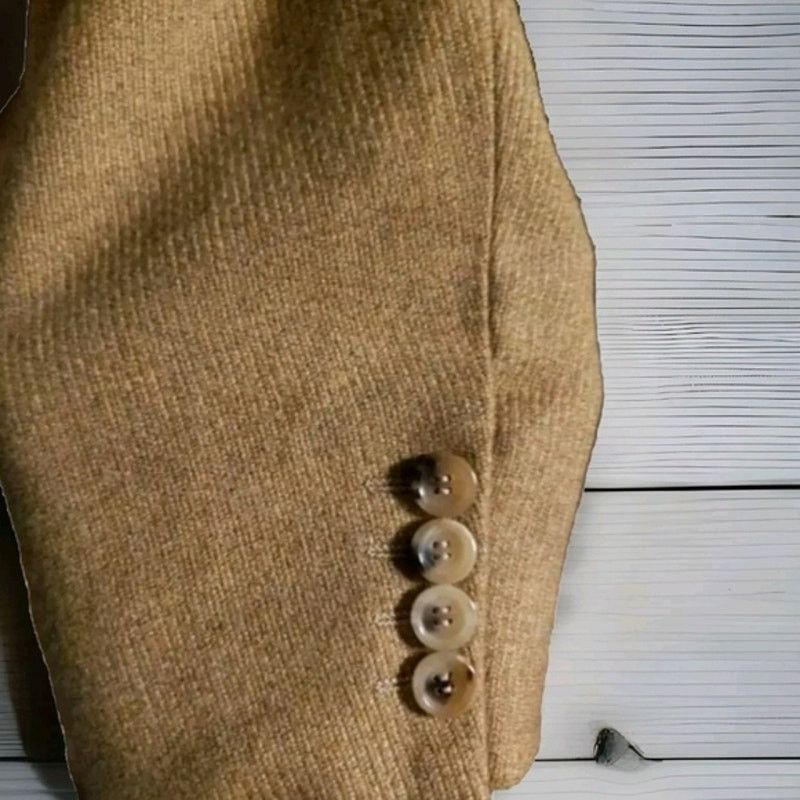 Pal Zileri Pal Zileri 44 R Sport Coat Sand Color Size 44R - 2 Thumbnail
