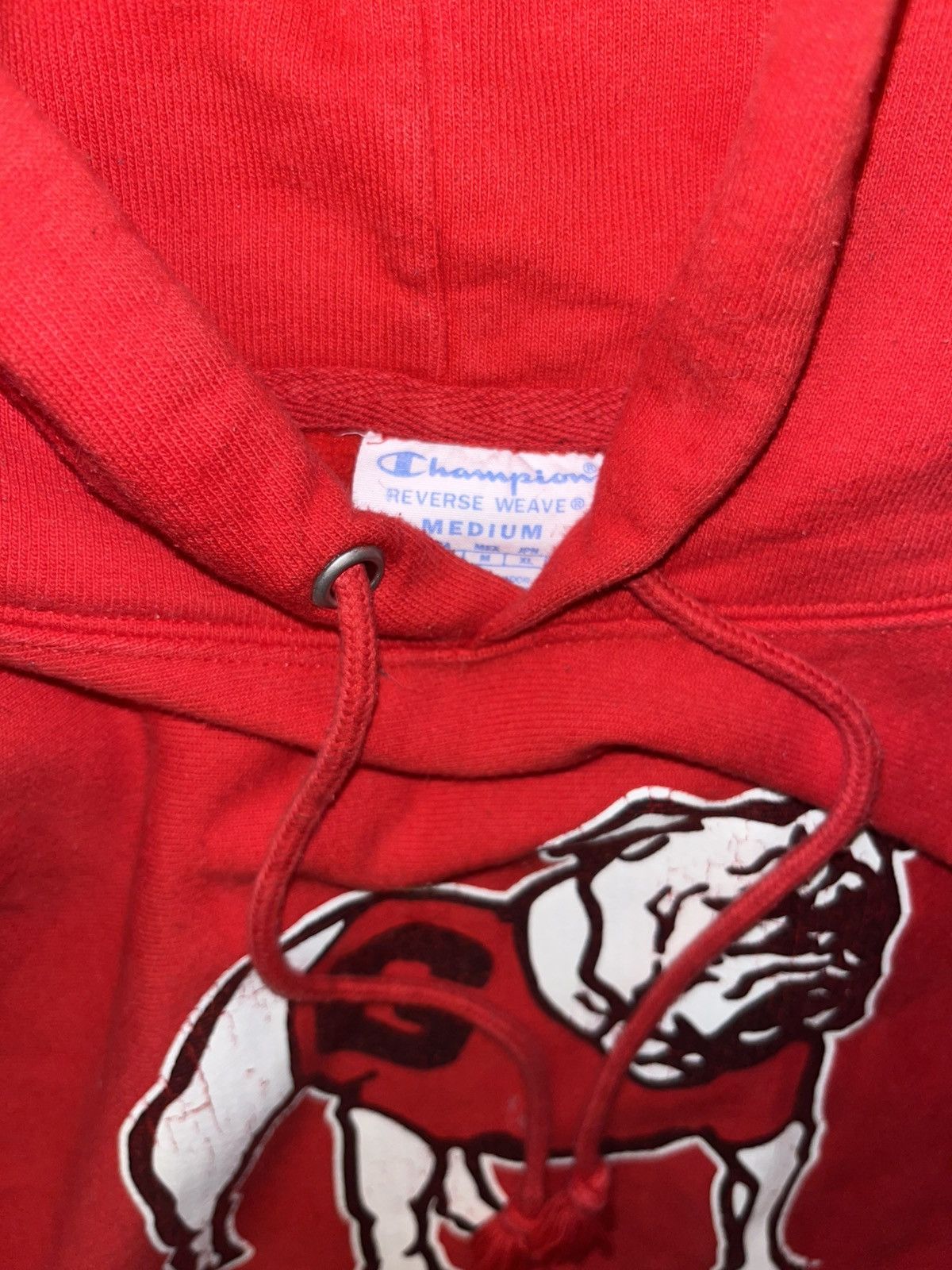 Champion Vintage Georgia Bulldogs Champion triple weave Hoodie Size US M / EU 48-50 / 2 - 3 Thumbnail