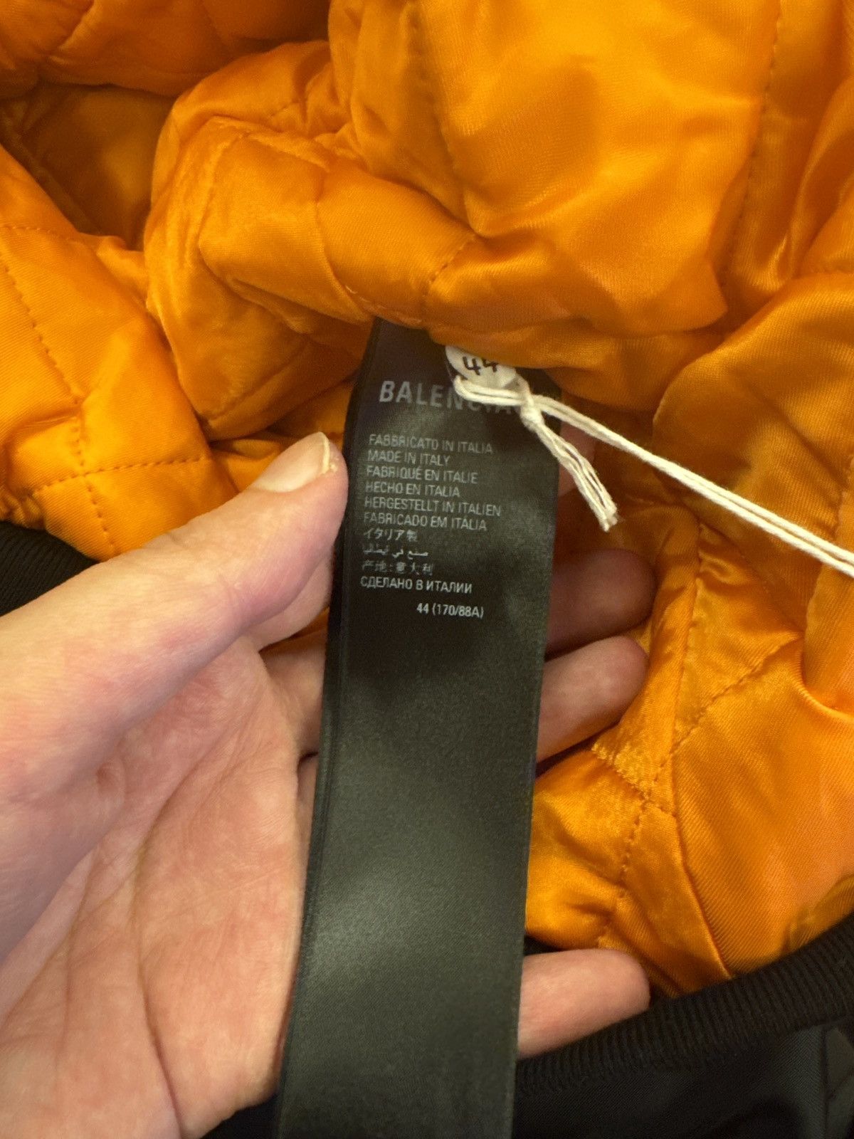 Balenciaga Balenciaga Adidas Black oversized bomber Sz.44 Size US S / EU 44-46 / 1 - 13 Thumbnail
