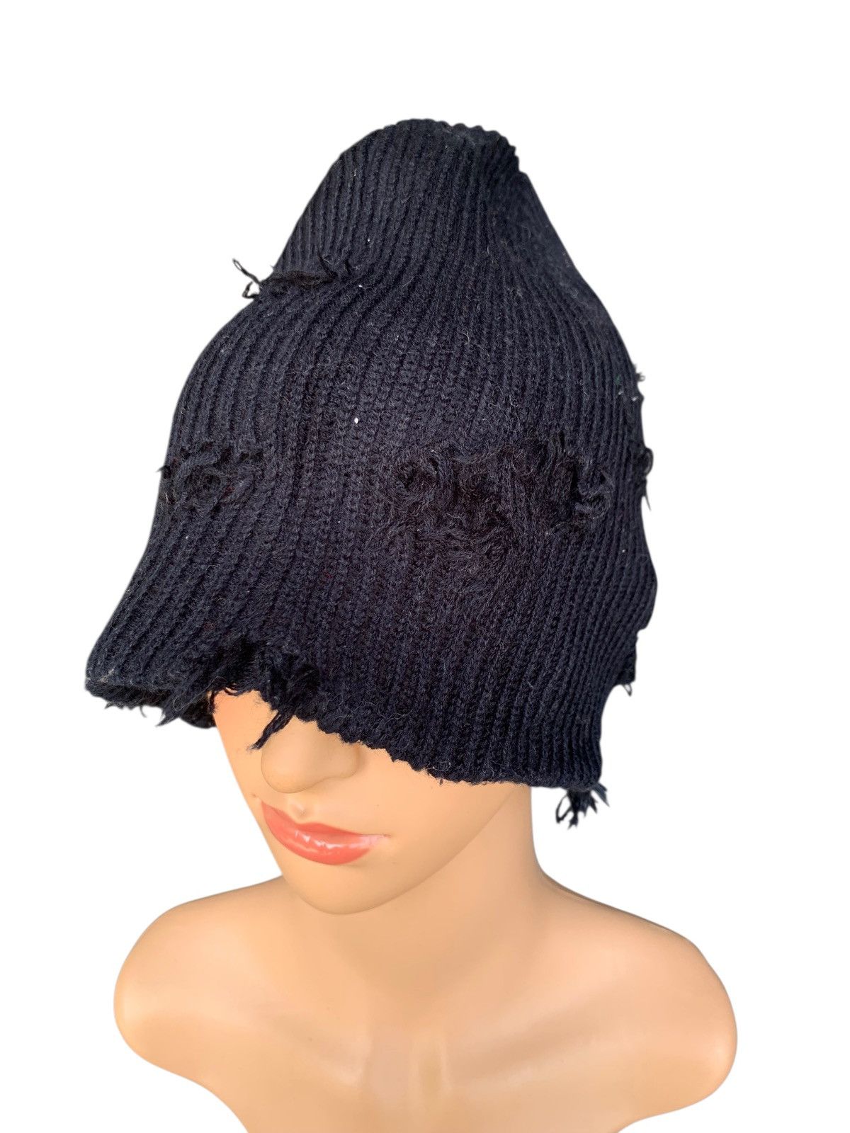 Designer × Japanese Brand × Kapital Rare Distressed Design Beany Hat Punk Style Size ONE SIZE - 6 Thumbnail