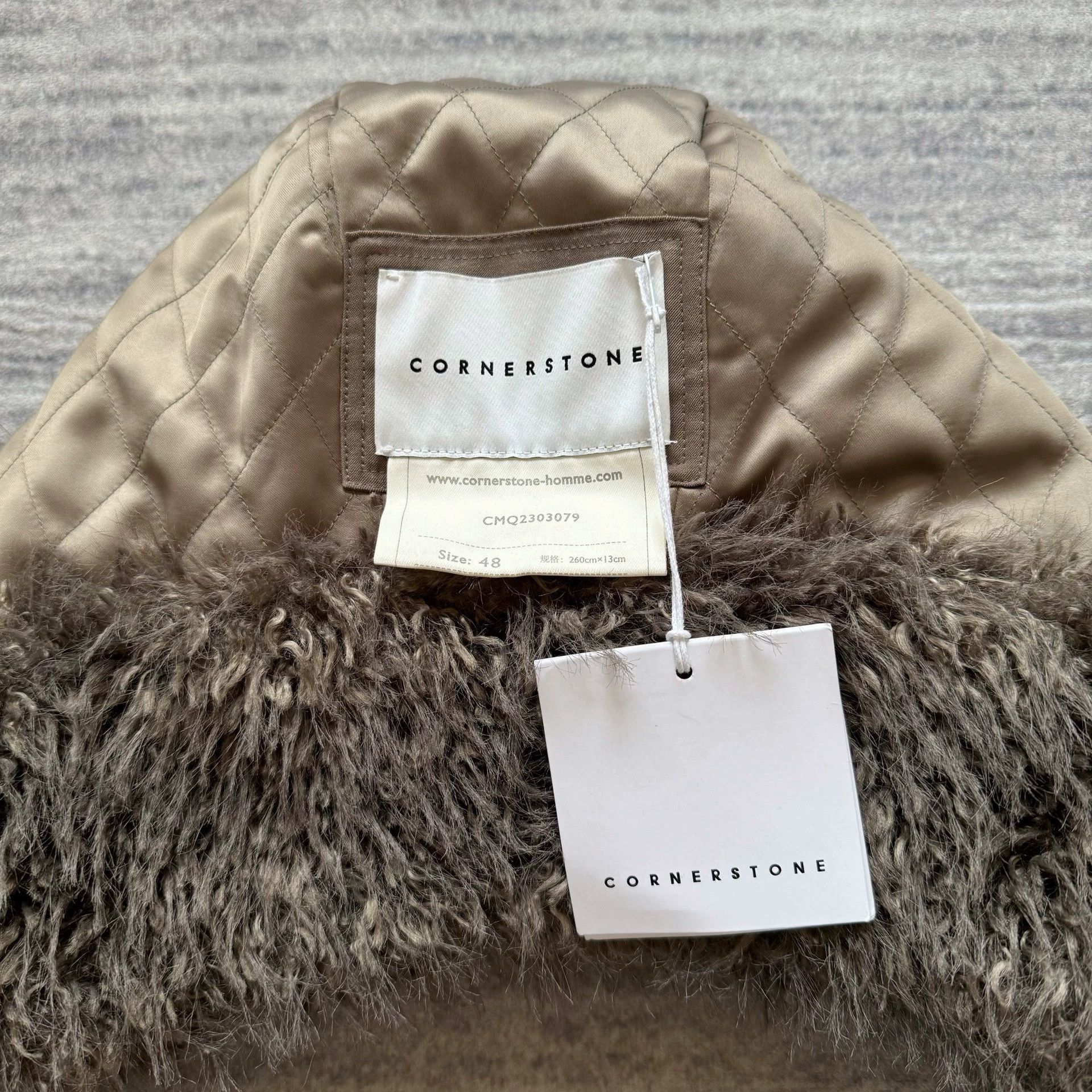 Other Cornerstone Long Fleece Hooded Scarf Boa Muted Brown Free NWT Size ONE SIZE - 5 Thumbnail