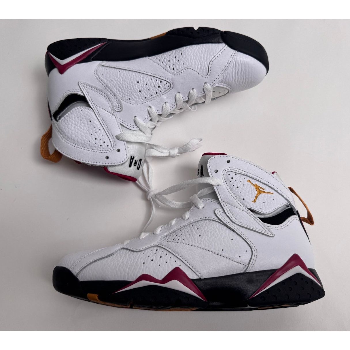 Nike Nike Air Jordan 7 Cardinal Red and Chutney Sneakers Size 7 Size US 7 / EU 40 - 1 Thumbnail
