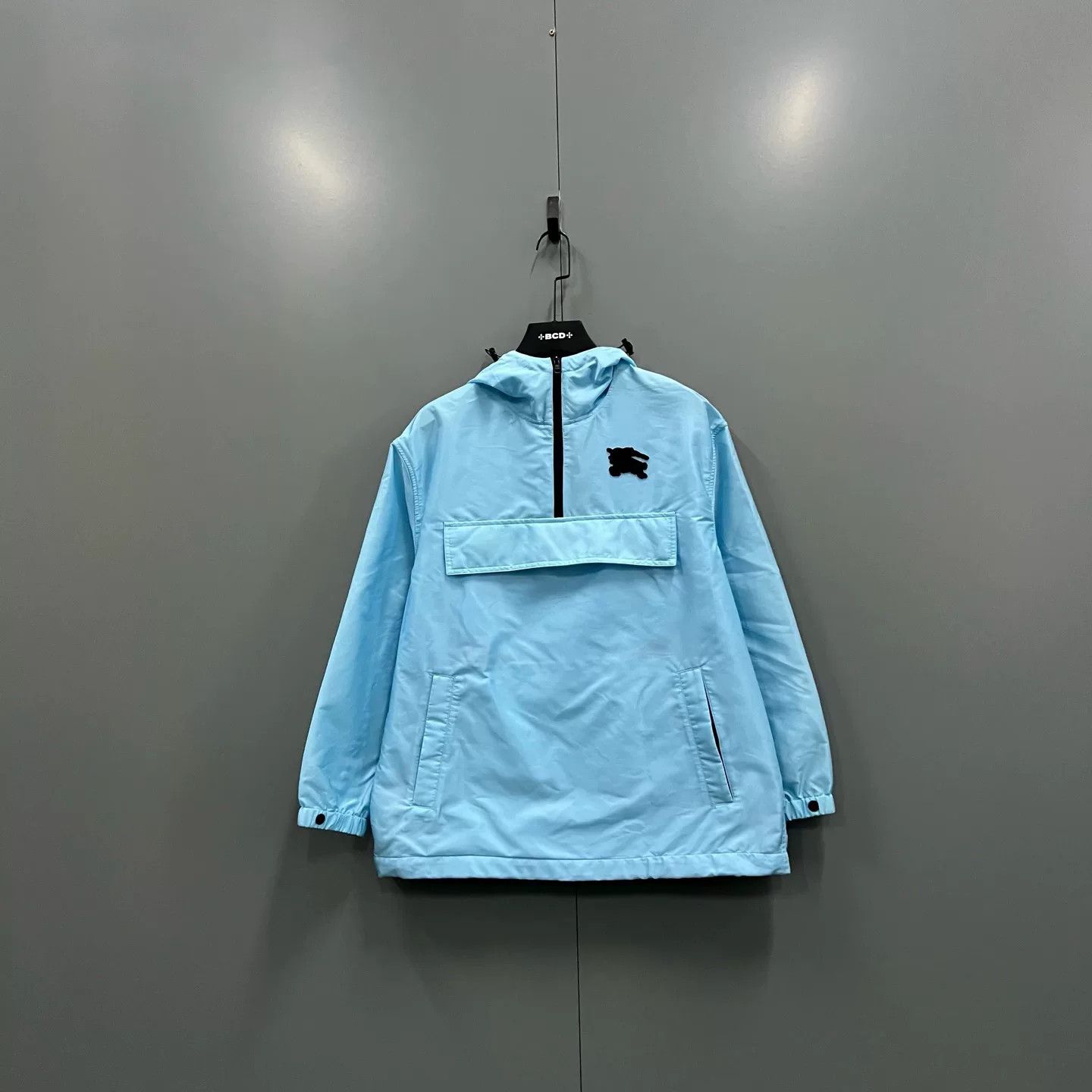 Burberry Burberry Logo Patch Half-Zip Windbreaker Size S / US 4 / IT 40 - 1 Thumbnail