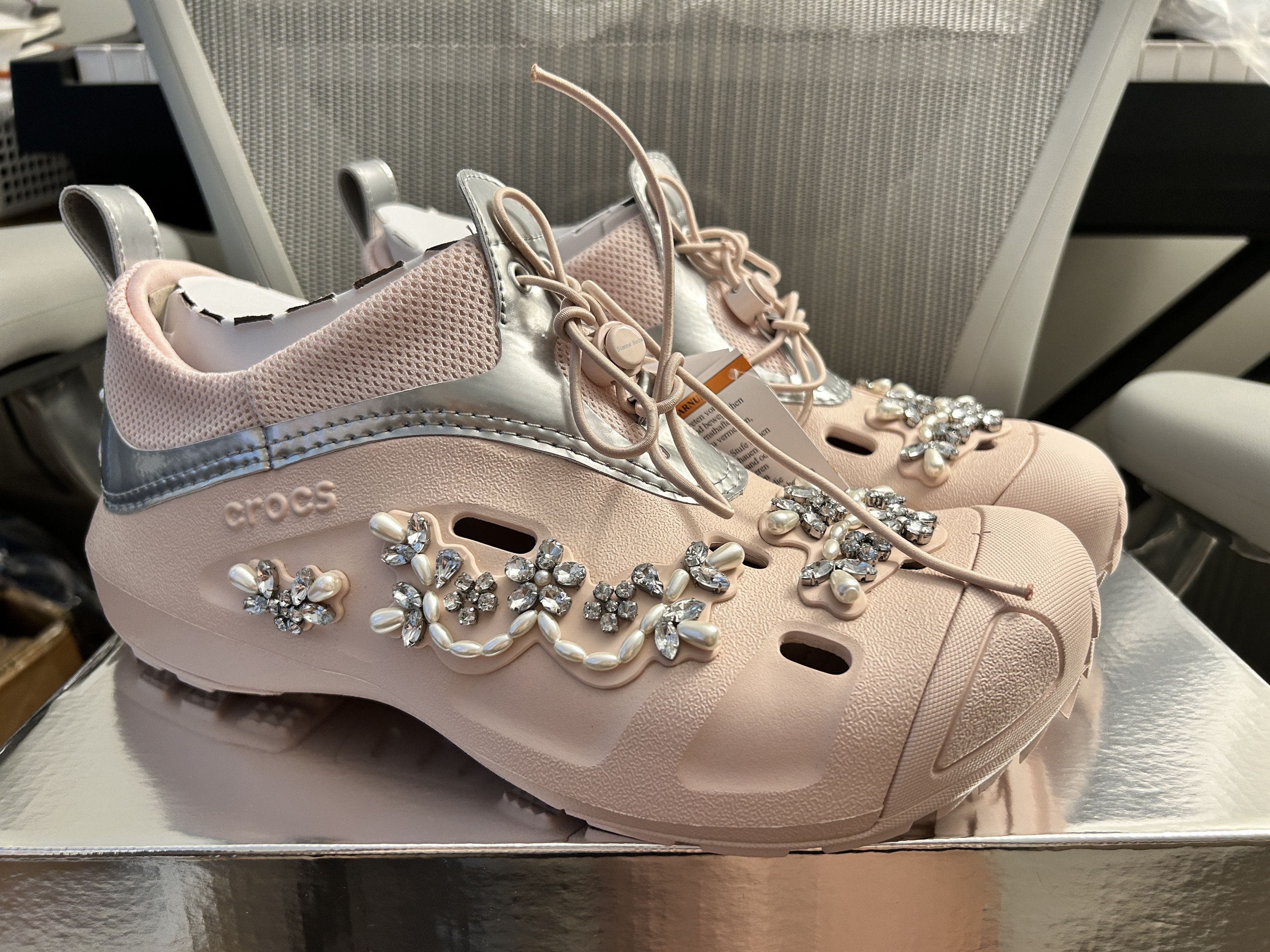 Crocs × Simone Rocha Simone Rocha x Crocs Quick Trail - Quartz | Grailed